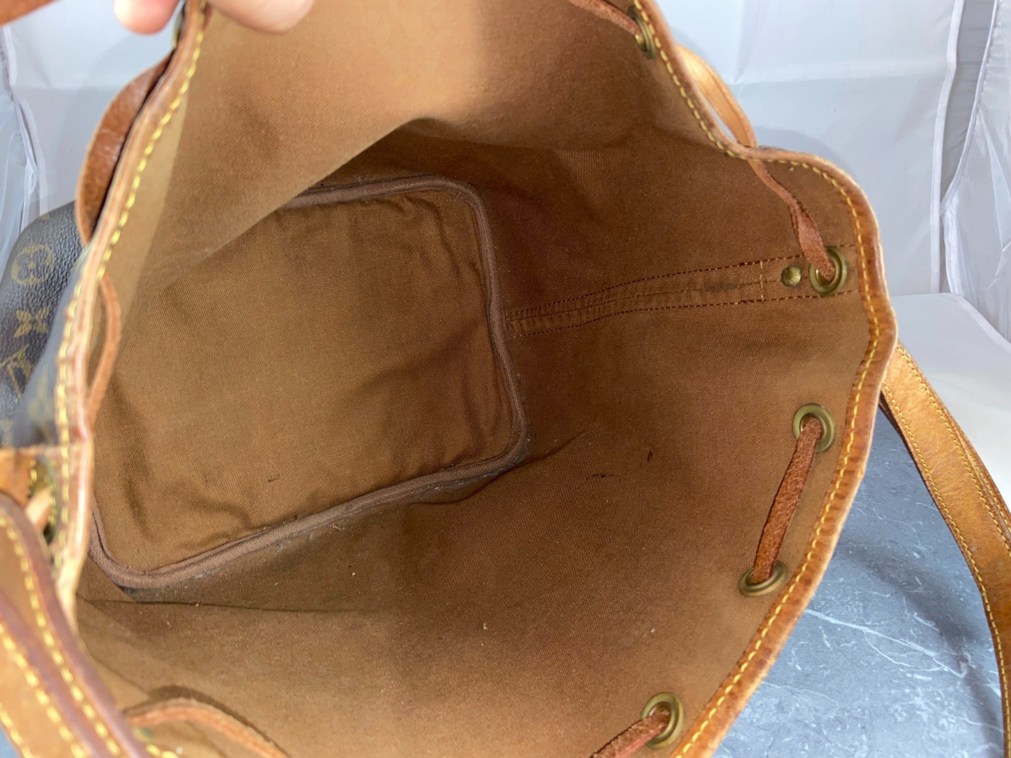 Louis Vuitton Sac Noé Petit Monogram Canvas