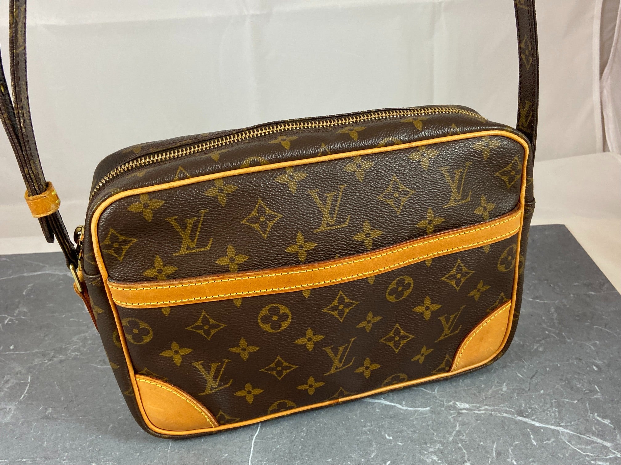 Louis Vuitton Trocadero 27 Shoulder Bag Monogram Canvas