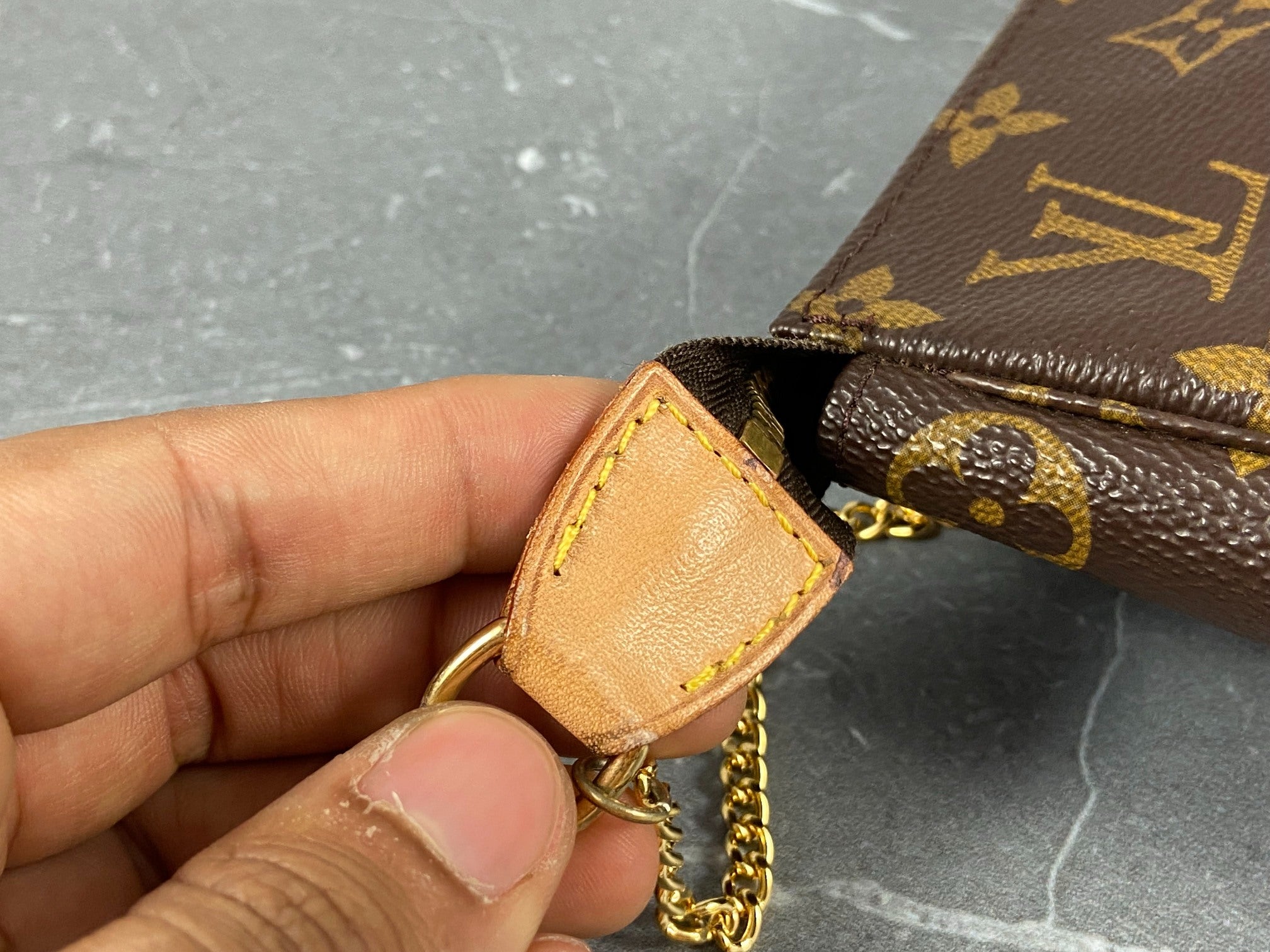 Louis Vuitton Pochette Accessoires Monogram Canvas