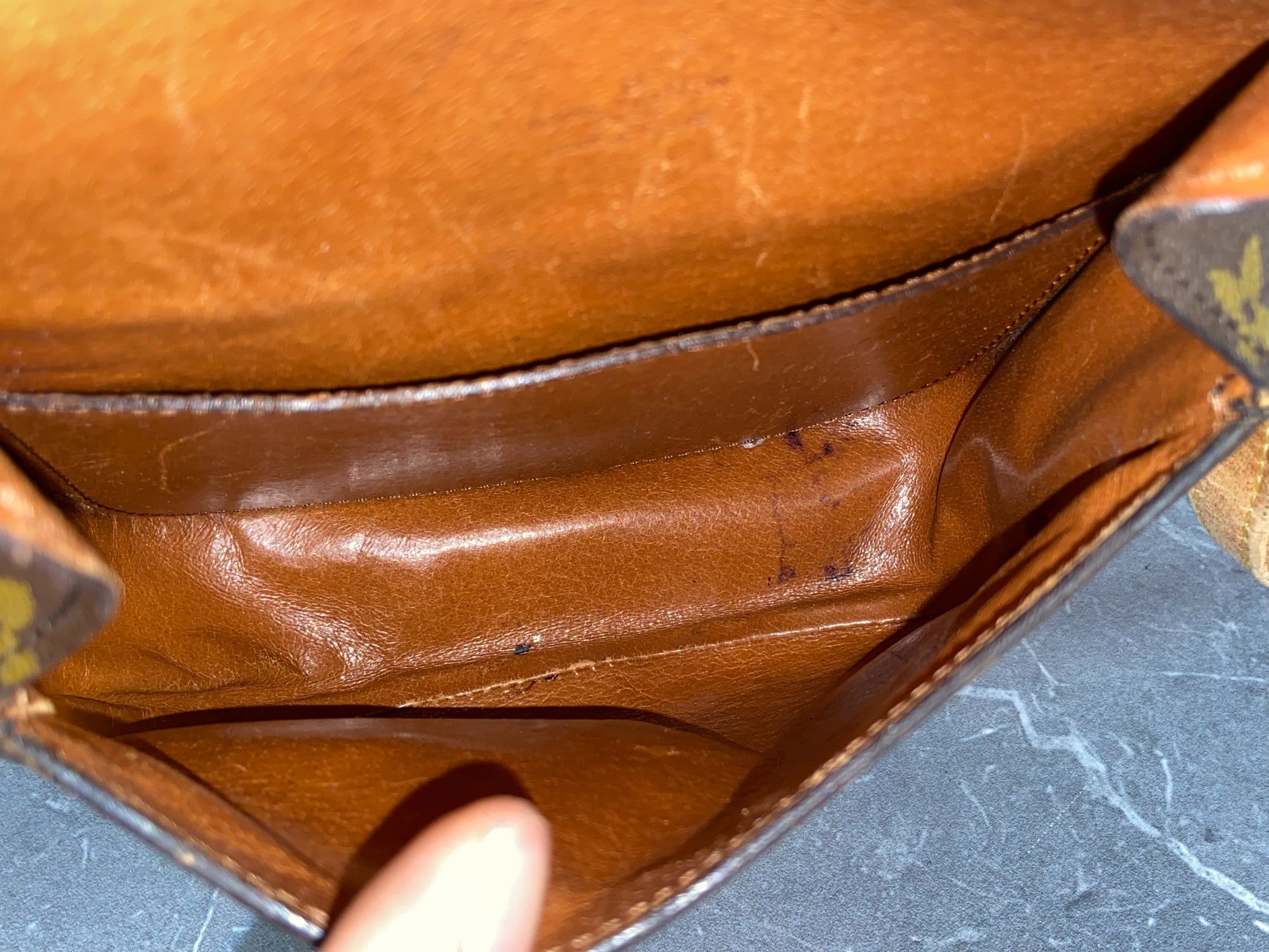 Louis Vuitton Mini Saint Cloud Shoulder Bag Monogram Canvas