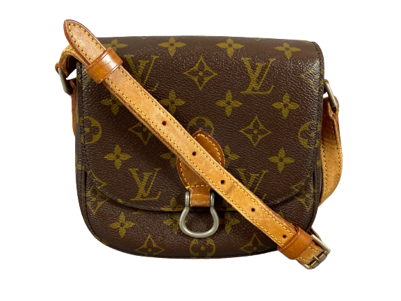Louis Vuitton Mini Saint Cloud Shoulder Bag Monogram Canvas