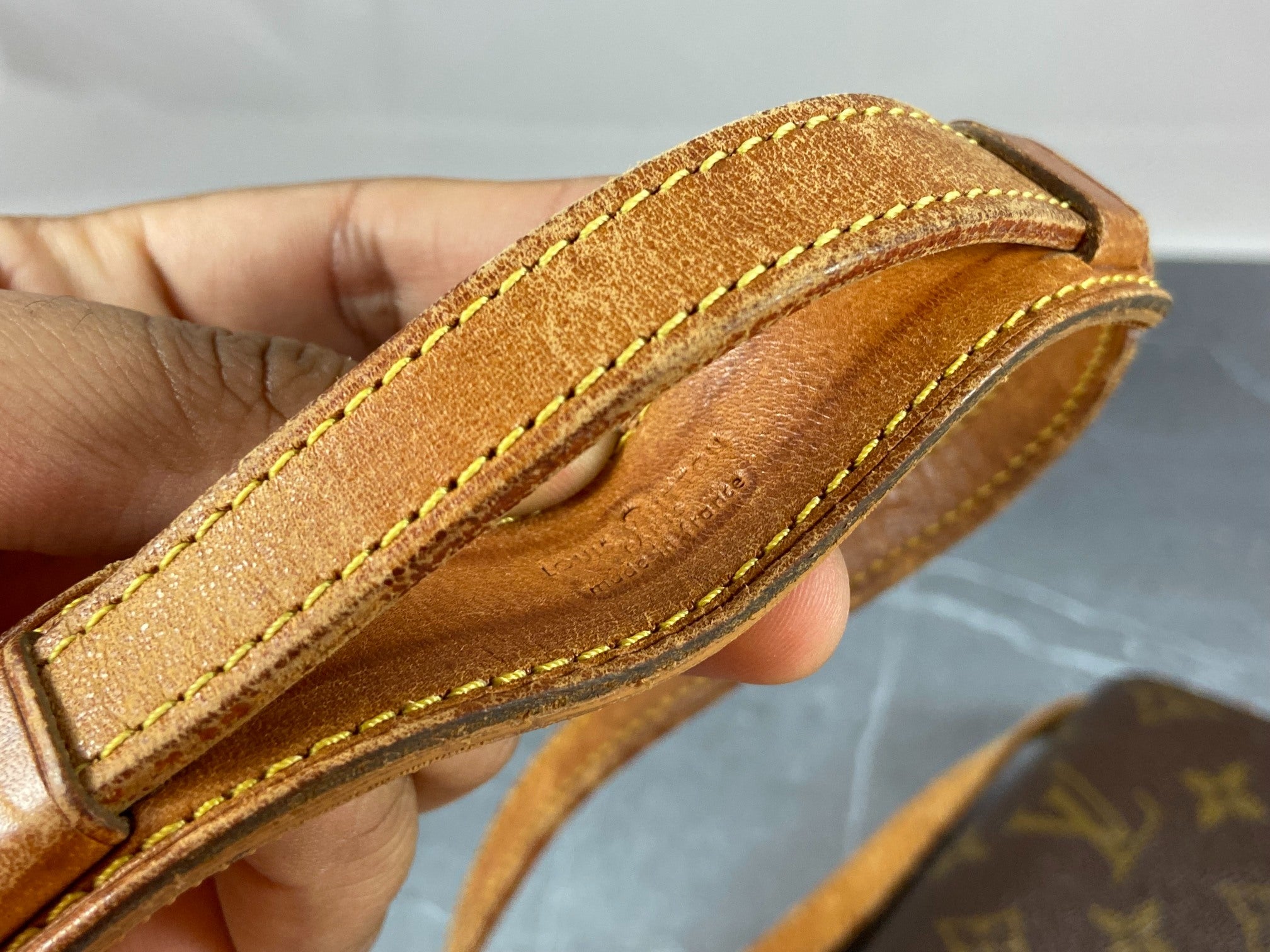 Louis Vuitton Mini Saint Cloud Shoulder Bag Monogram Canvas