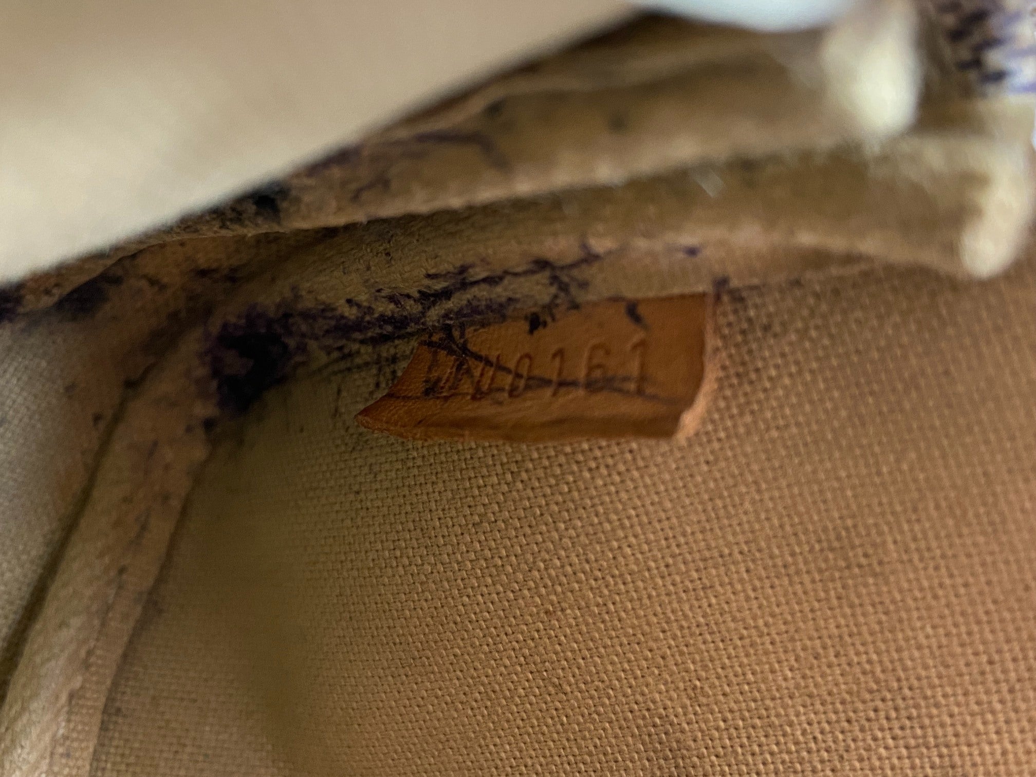 Louis Vuitton Mini Pochette Accessoires Damier Azur Canvas