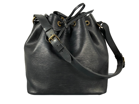 Louis Vuitton Sac Noé Petit Black Epi Leather