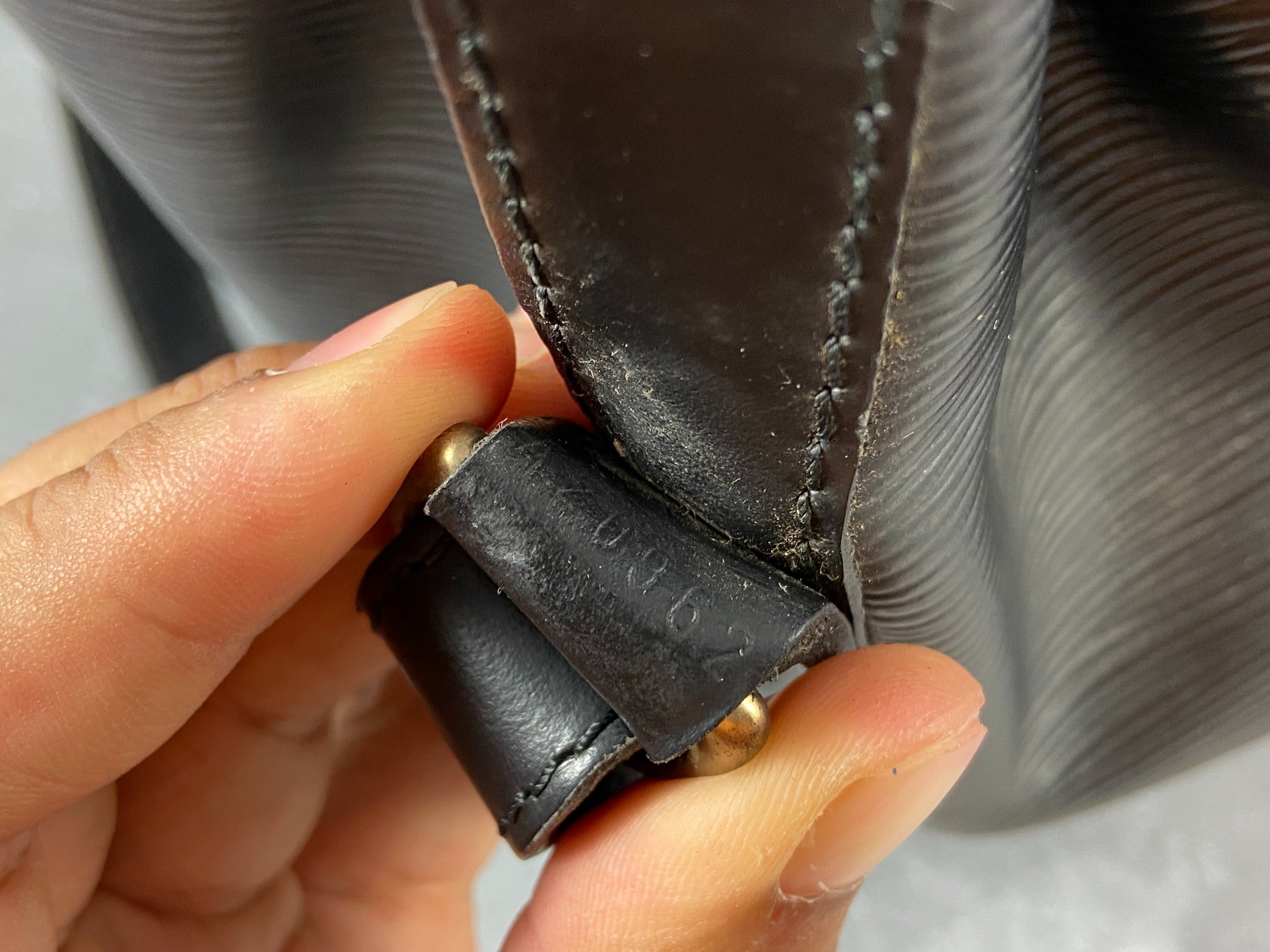 Louis Vuitton Sac Noé Petit Black Epi Leather