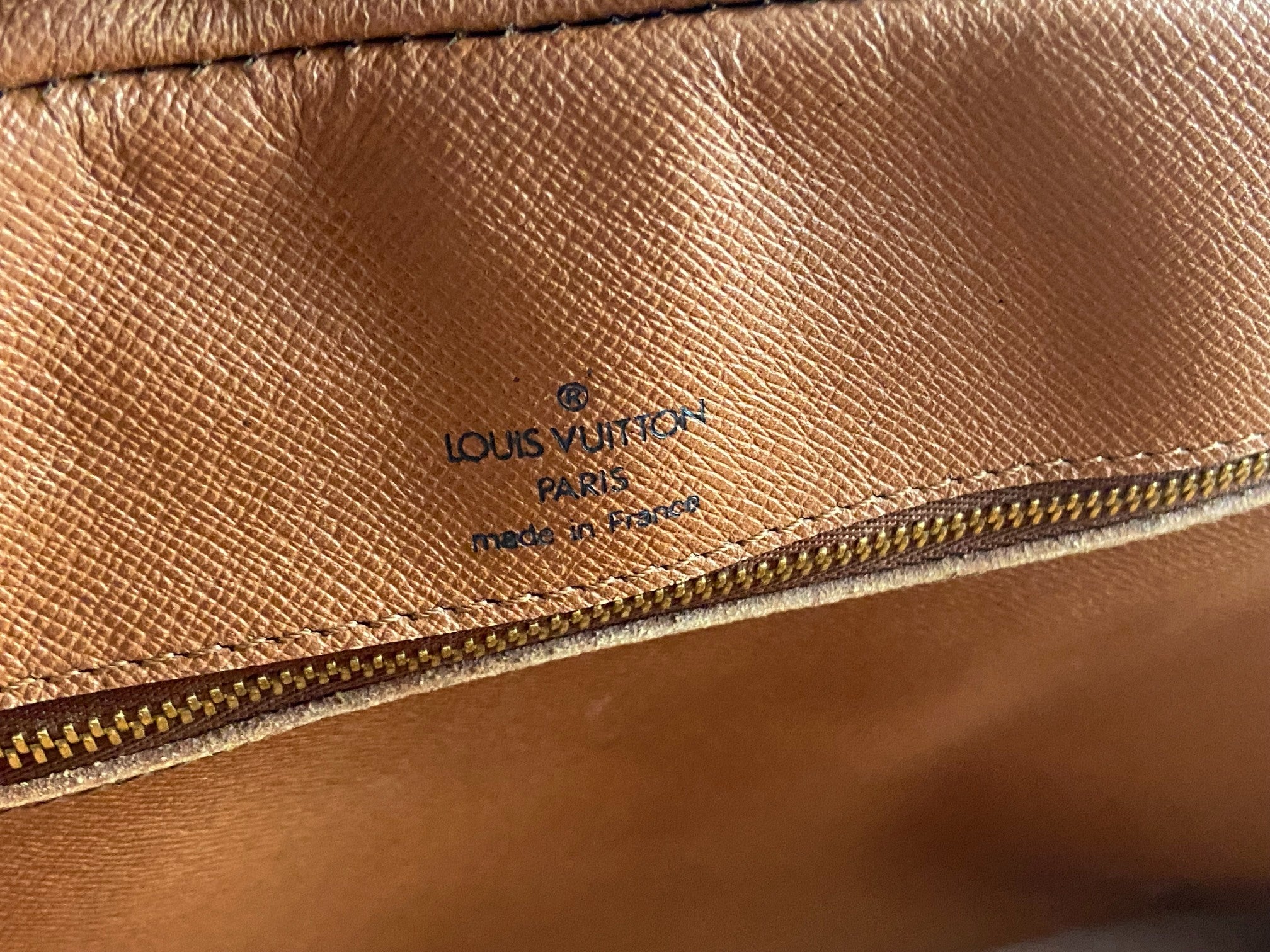 Louis Vuitton Porte Documents Voyage Brown Epi Leather