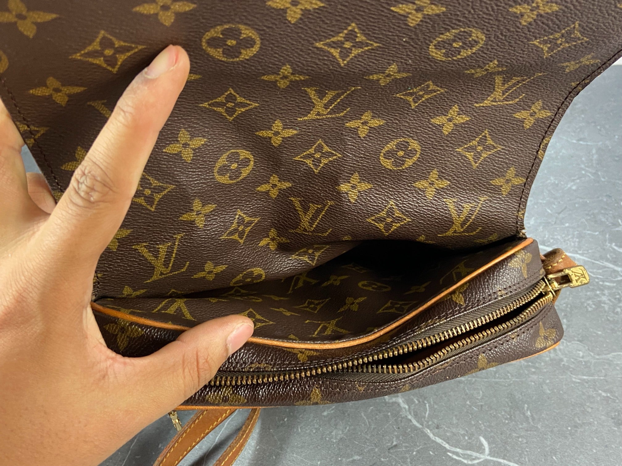 Louis Vuitton Saint Germain Shoulder Bag Monogram Canvas