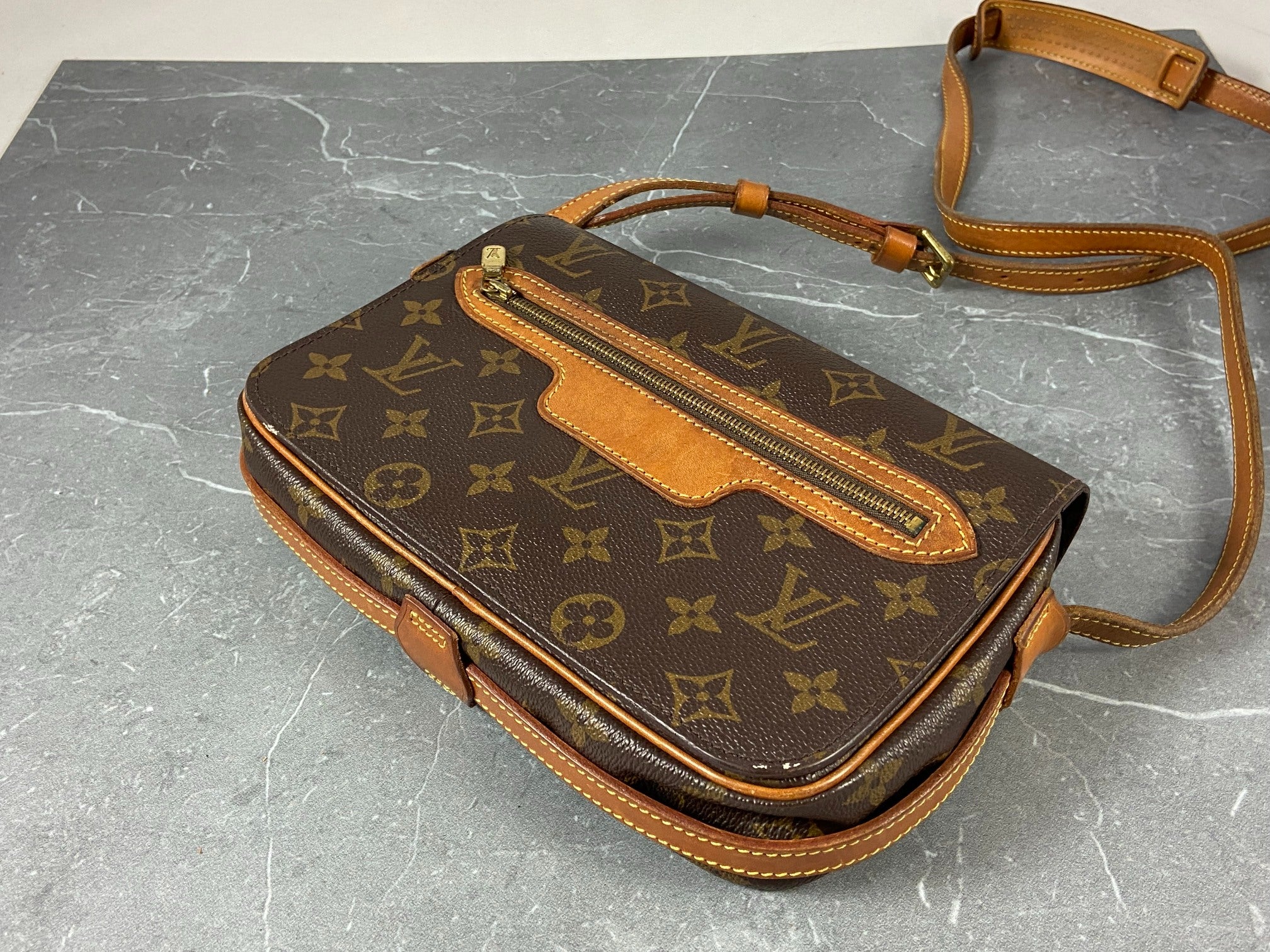 Louis Vuitton Saint Germain Shoulder Bag Monogram Canvas