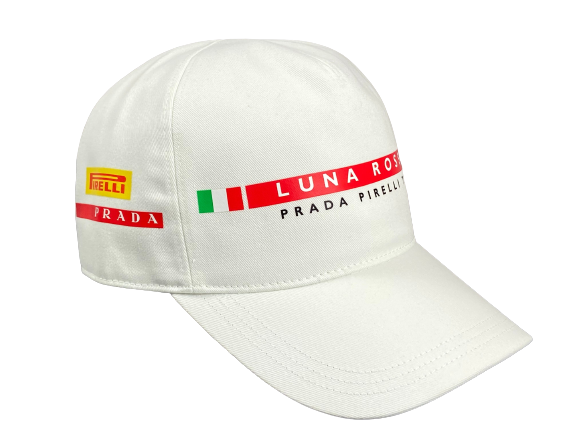 Prada Luna Rossa Cap Bianco