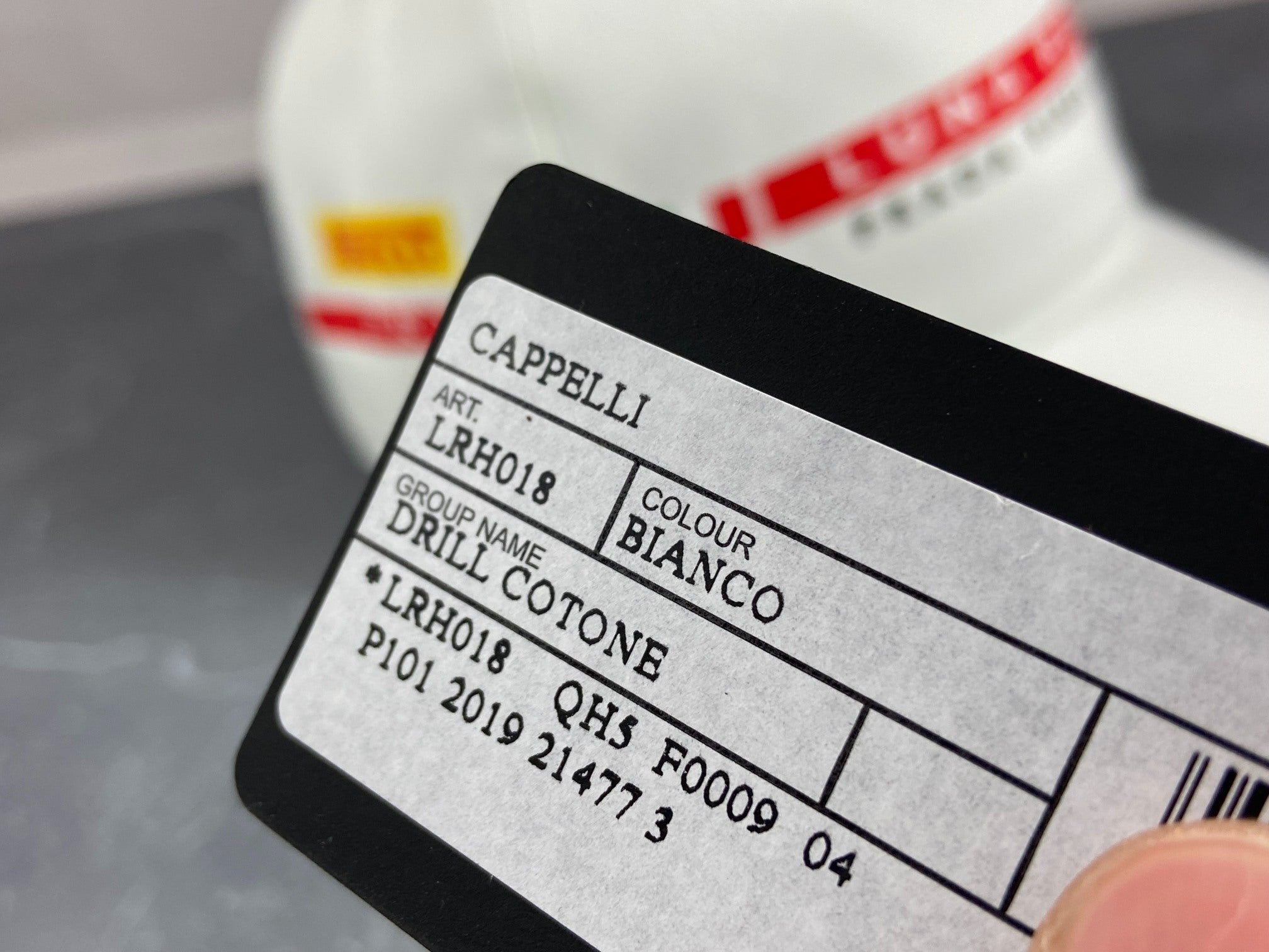 Prada Luna Rossa Cap Bianco