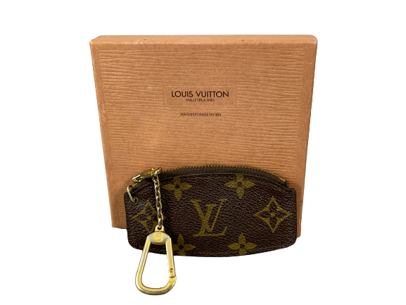Louis Vuitton Pochette Cles Key Pouch Monogram Canvas incl. Box