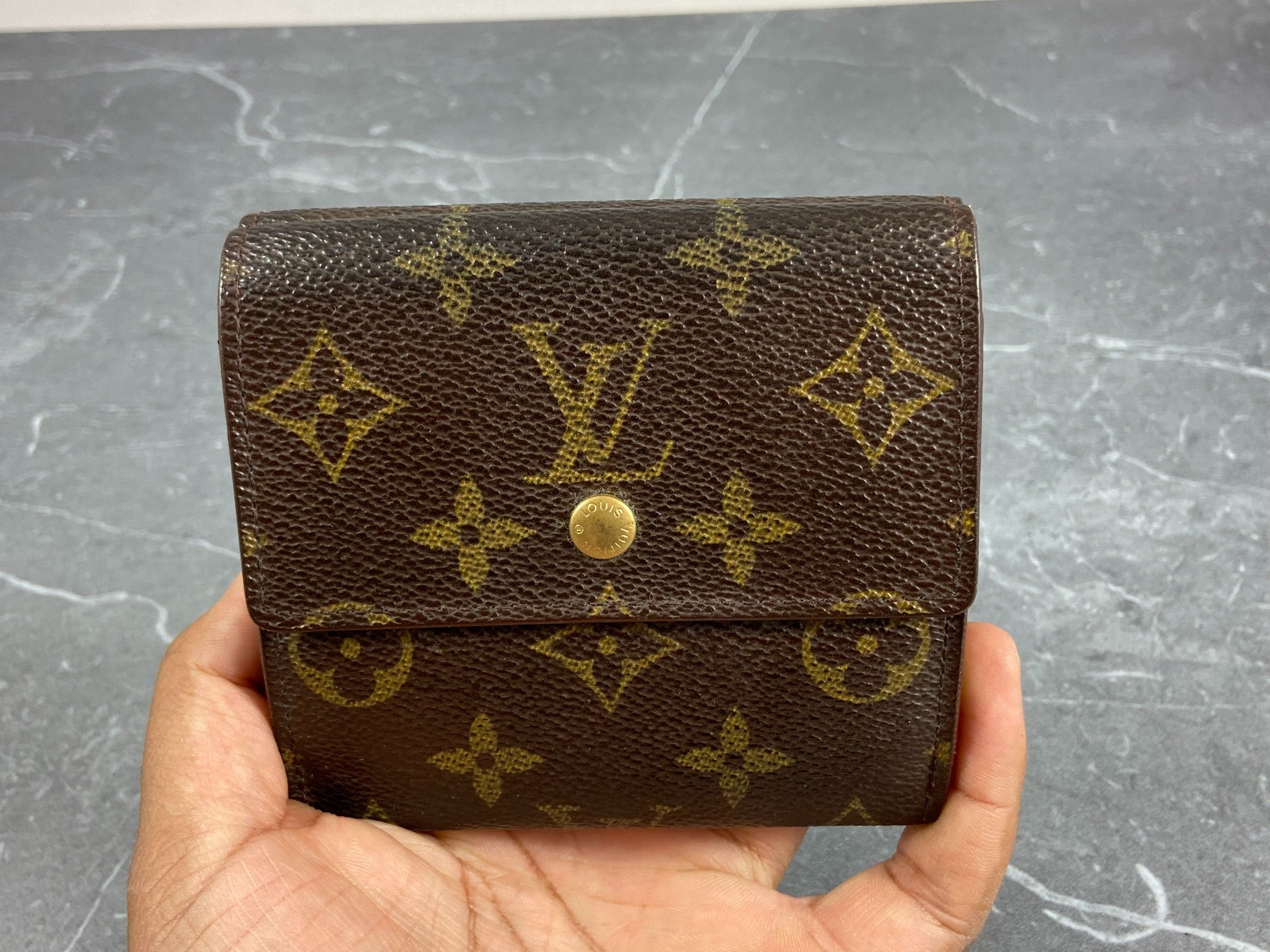 Louis Vuitton Elise Wallet Monogram Canvas