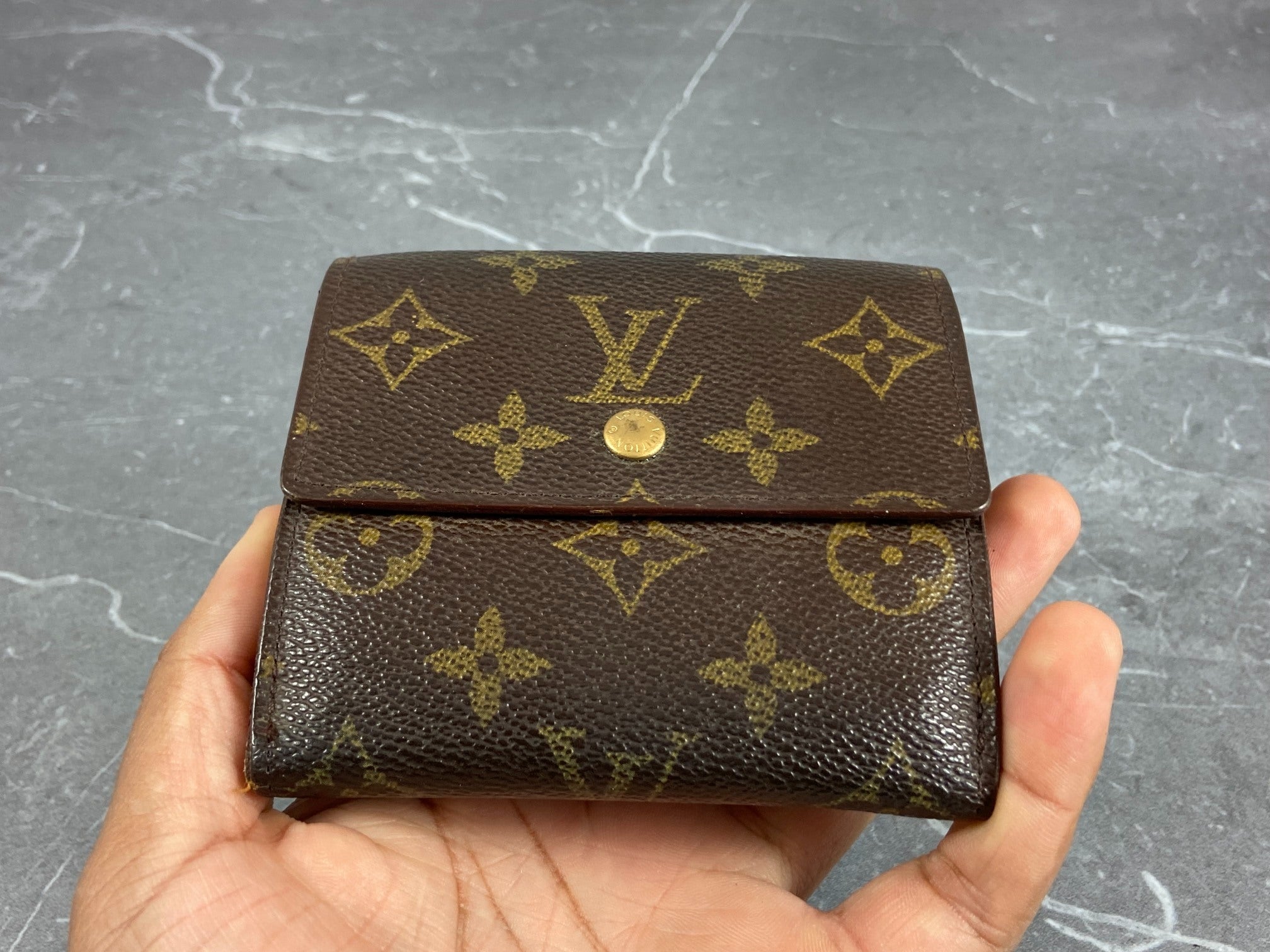 Louis Vuitton Elise Wallet Monogram Canvas