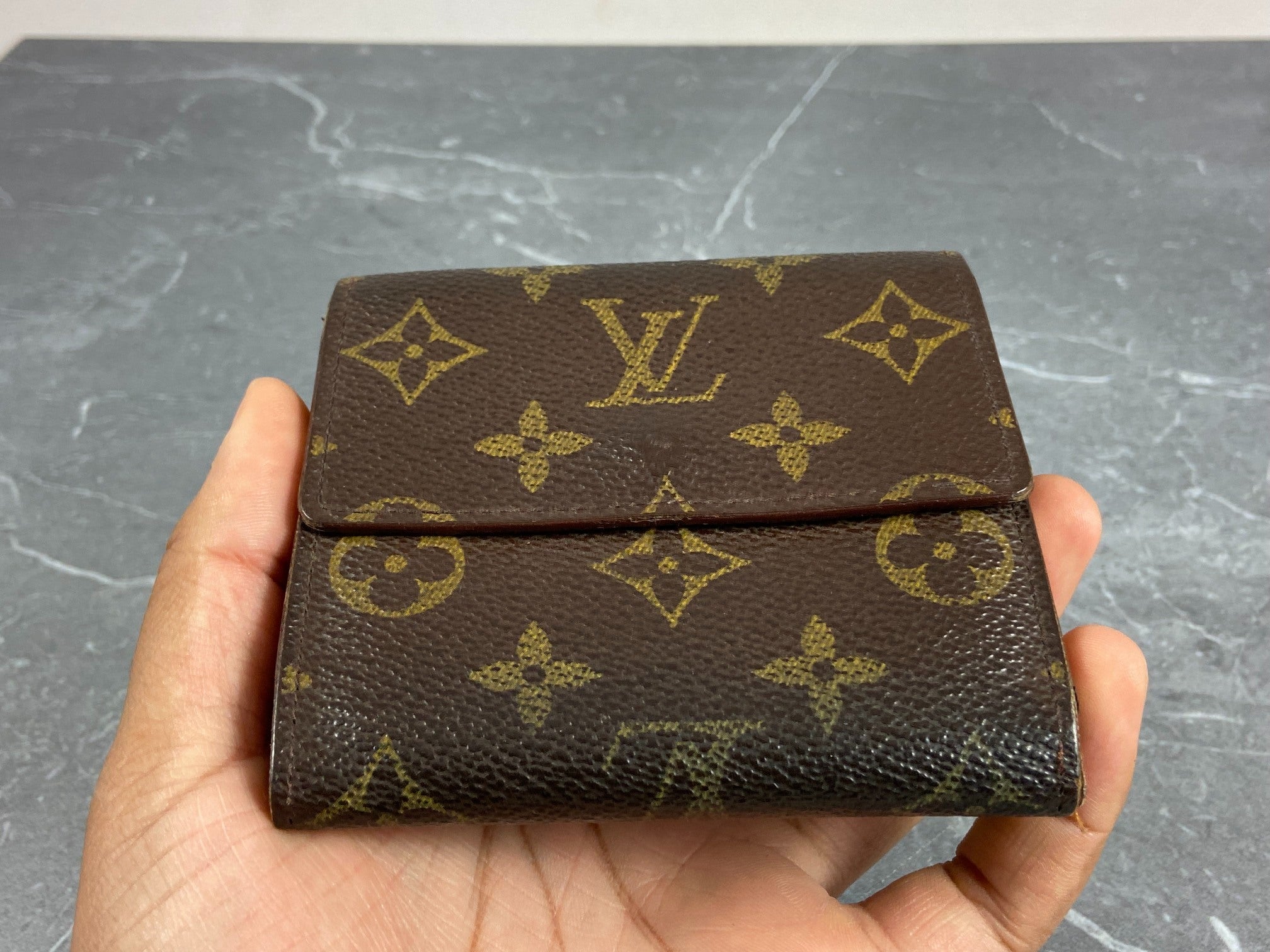Louis Vuitton Elise Wallet Monogram Canvas