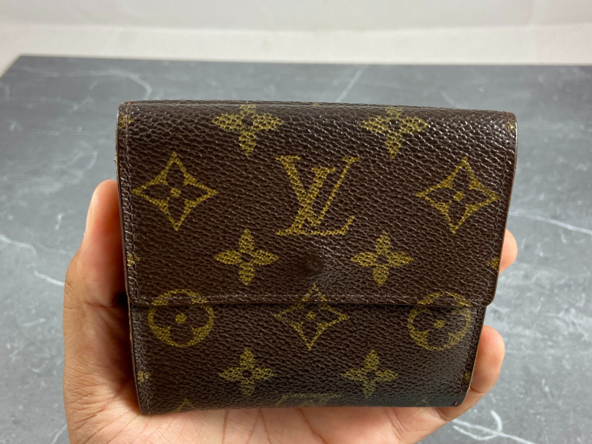Louis Vuitton Elise Wallet Monogram Canvas