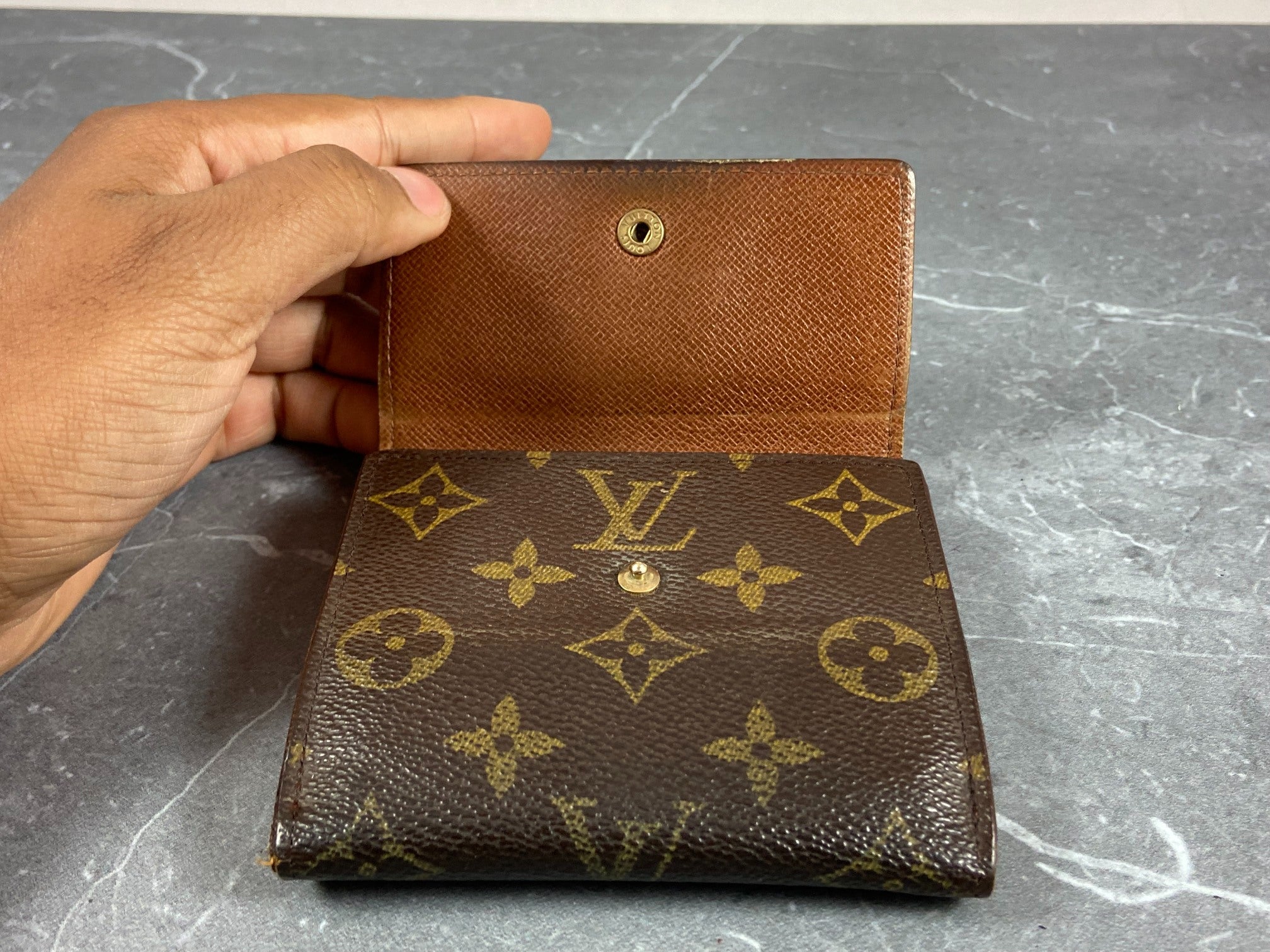 Louis Vuitton Elise Wallet Monogram Canvas