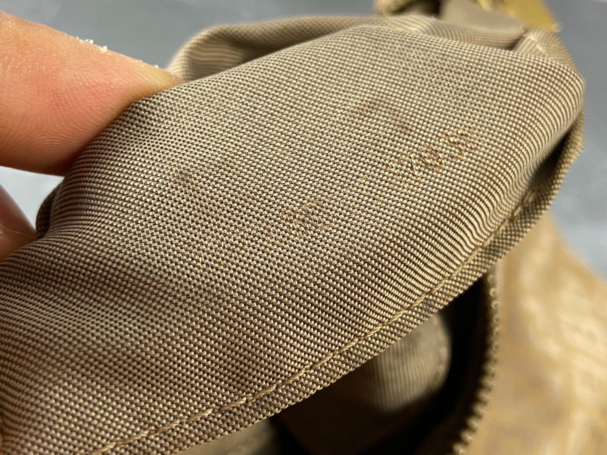 Fendi Shoulder Bag Beige Zucchino Monogram