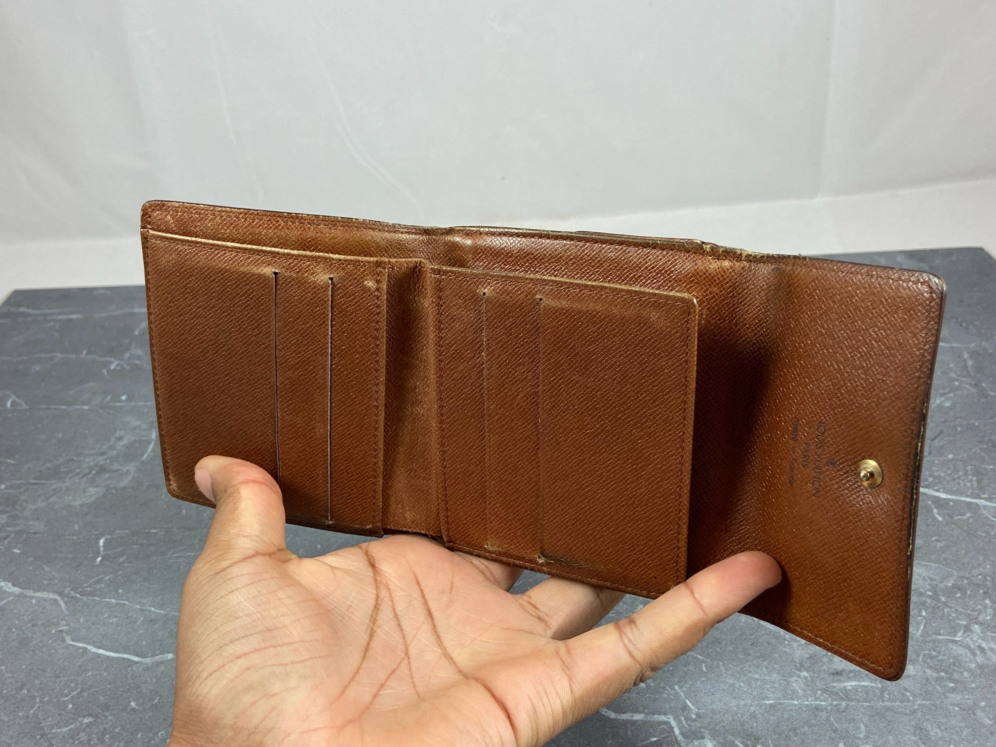 Louis Vuitton Elise Wallet Monogram Canvas