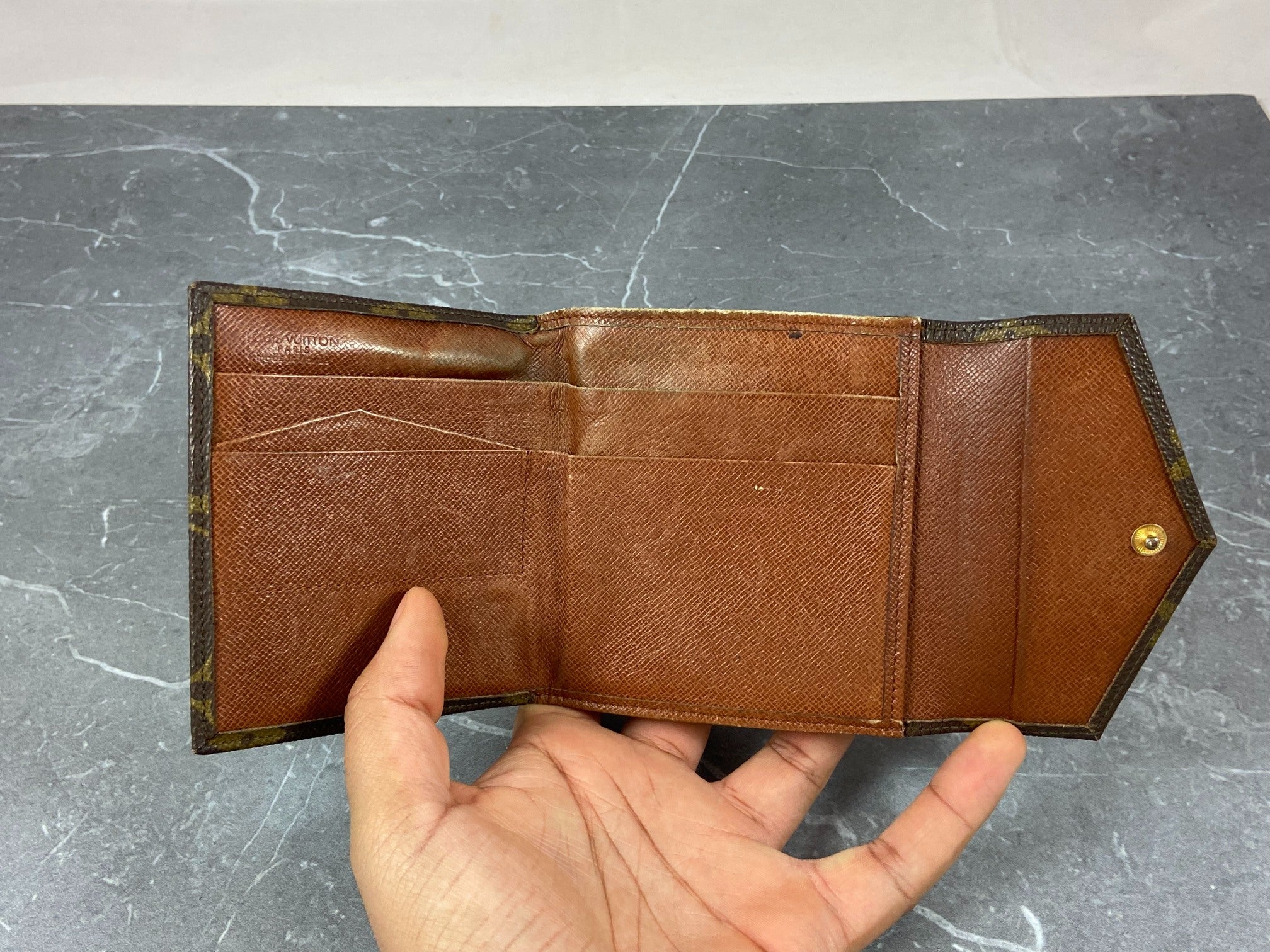 Louis Vuitton Elise Wallet Monogram Canvas