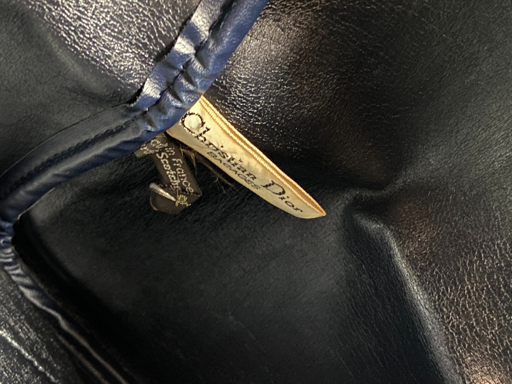 Christian Dior Boston / Duffle Bag Blue Trotter Monogram