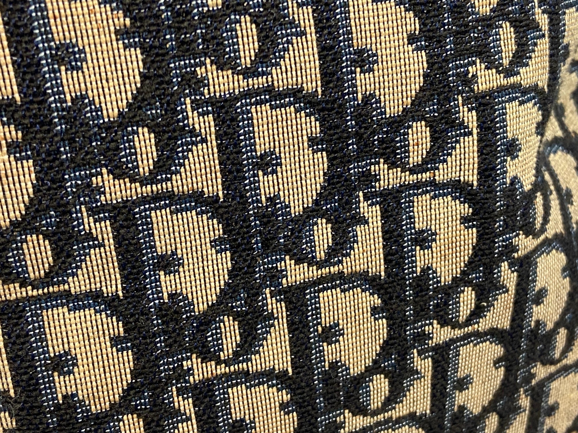 Christian Dior Boston / Duffle Bag Blue Trotter Monogram