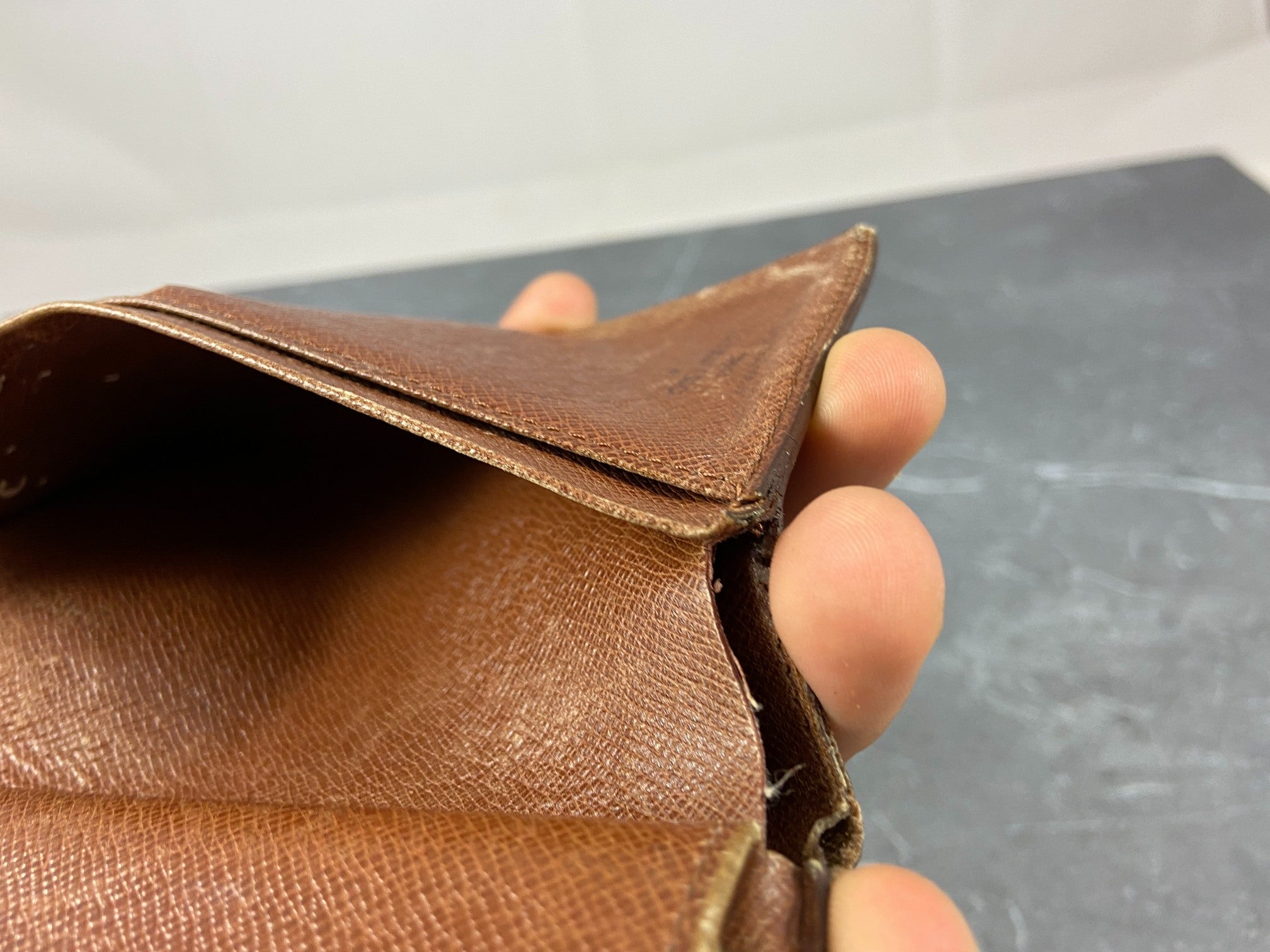 Louis Vuitton French Compact Wallet Monogram Canvas