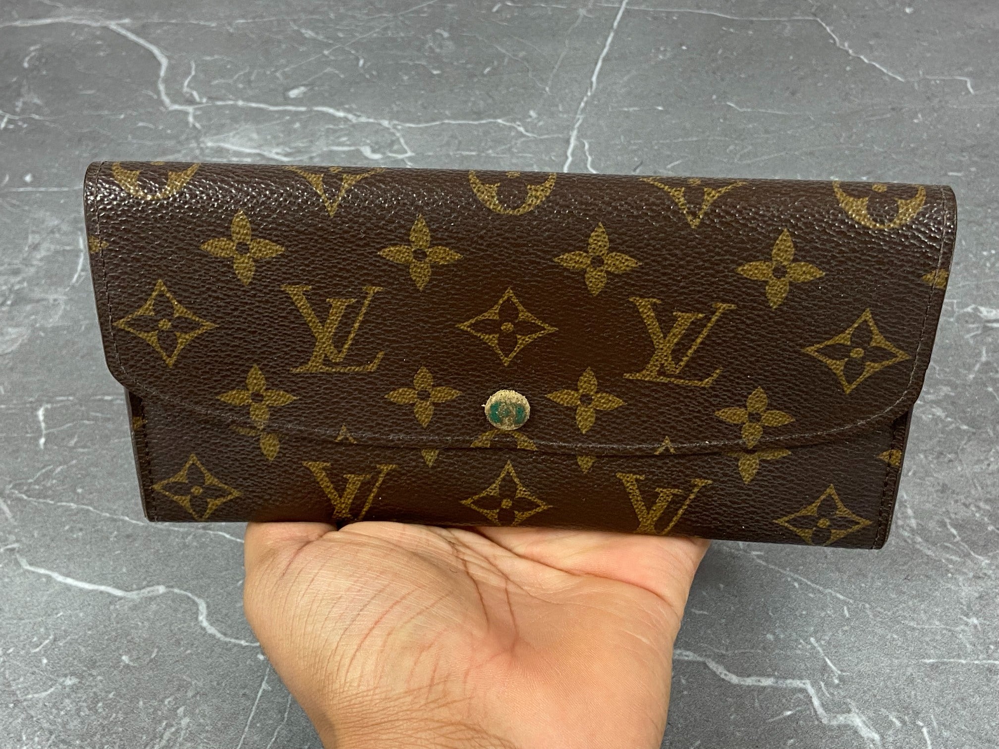Louis Vuitton Emelie Wallet Monogram Canvas