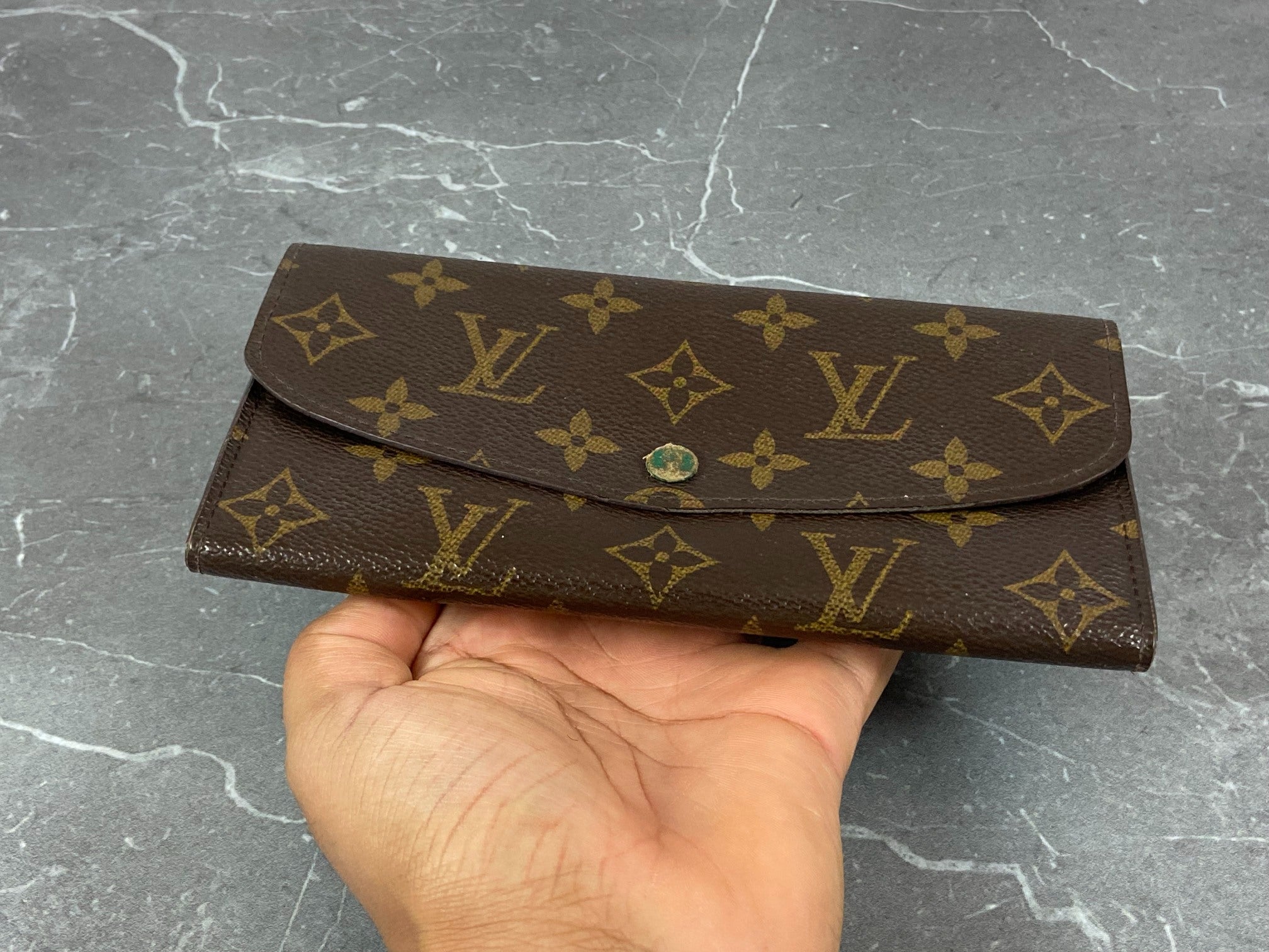 Louis Vuitton Emelie Wallet Monogram Canvas