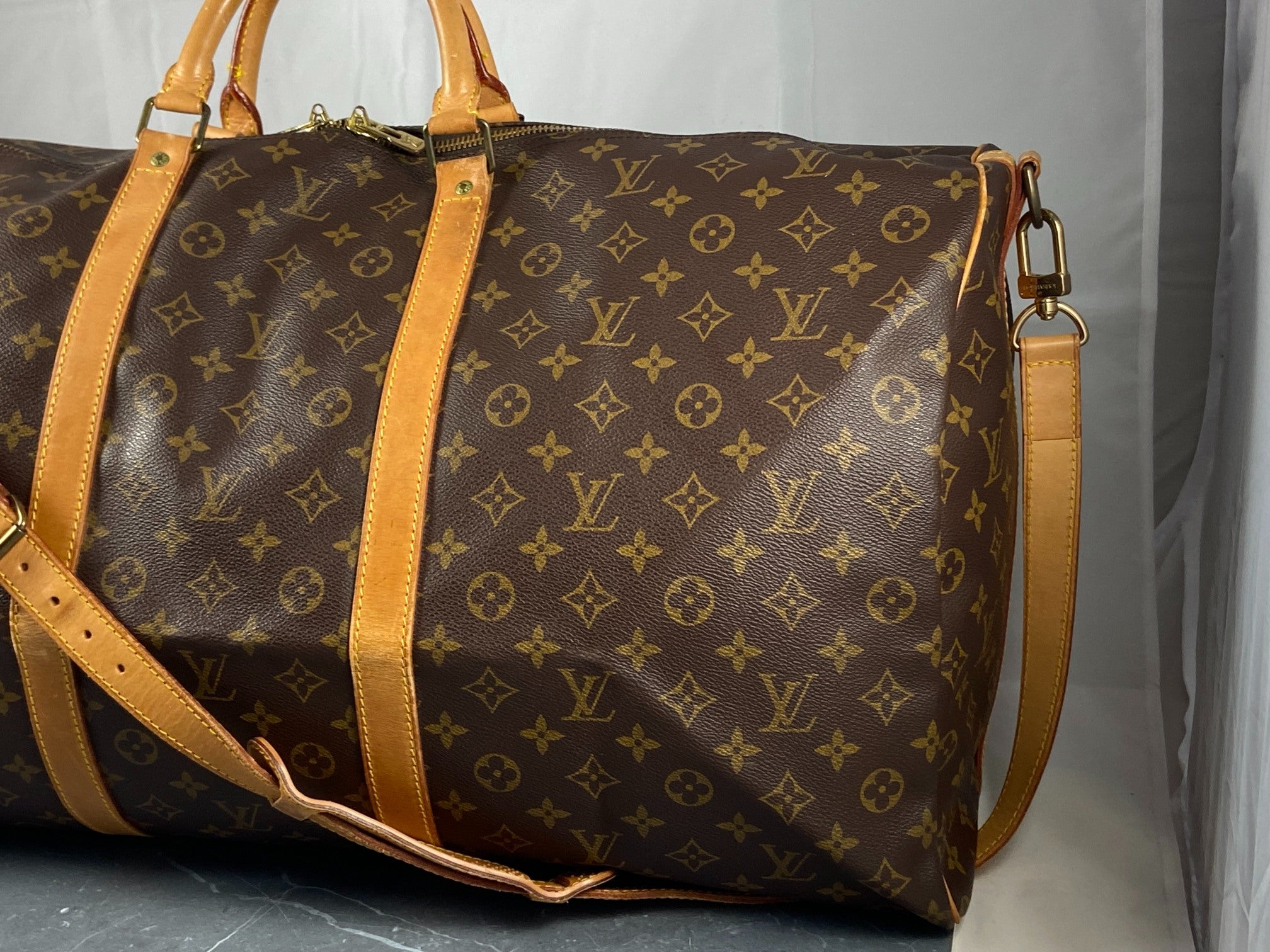 Louis Vuitton Keepall 60 Bandoulière Monogram Canvas