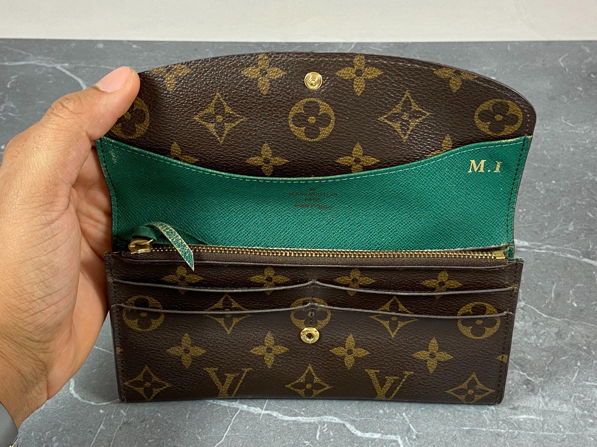 Louis Vuitton Emelie Wallet Monogram Canvas