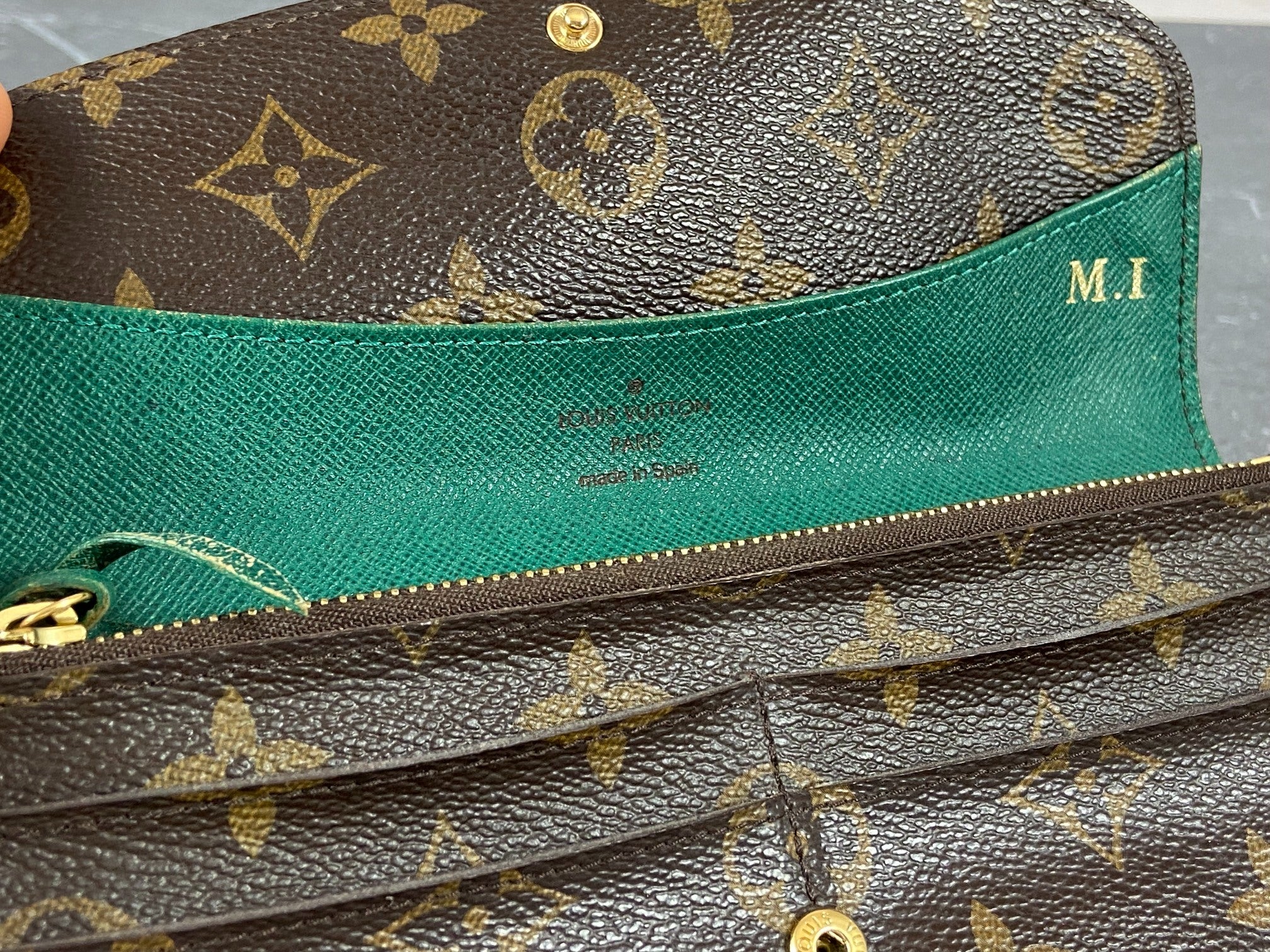 Louis Vuitton Emelie Wallet Monogram Canvas