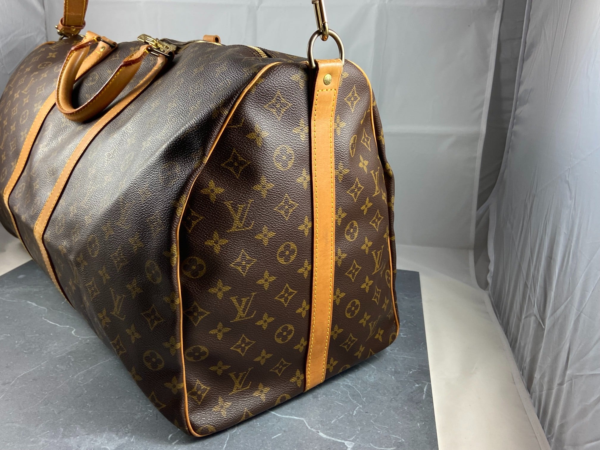 Louis Vuitton Keepall 60 Bandoulière Monogram Canvas