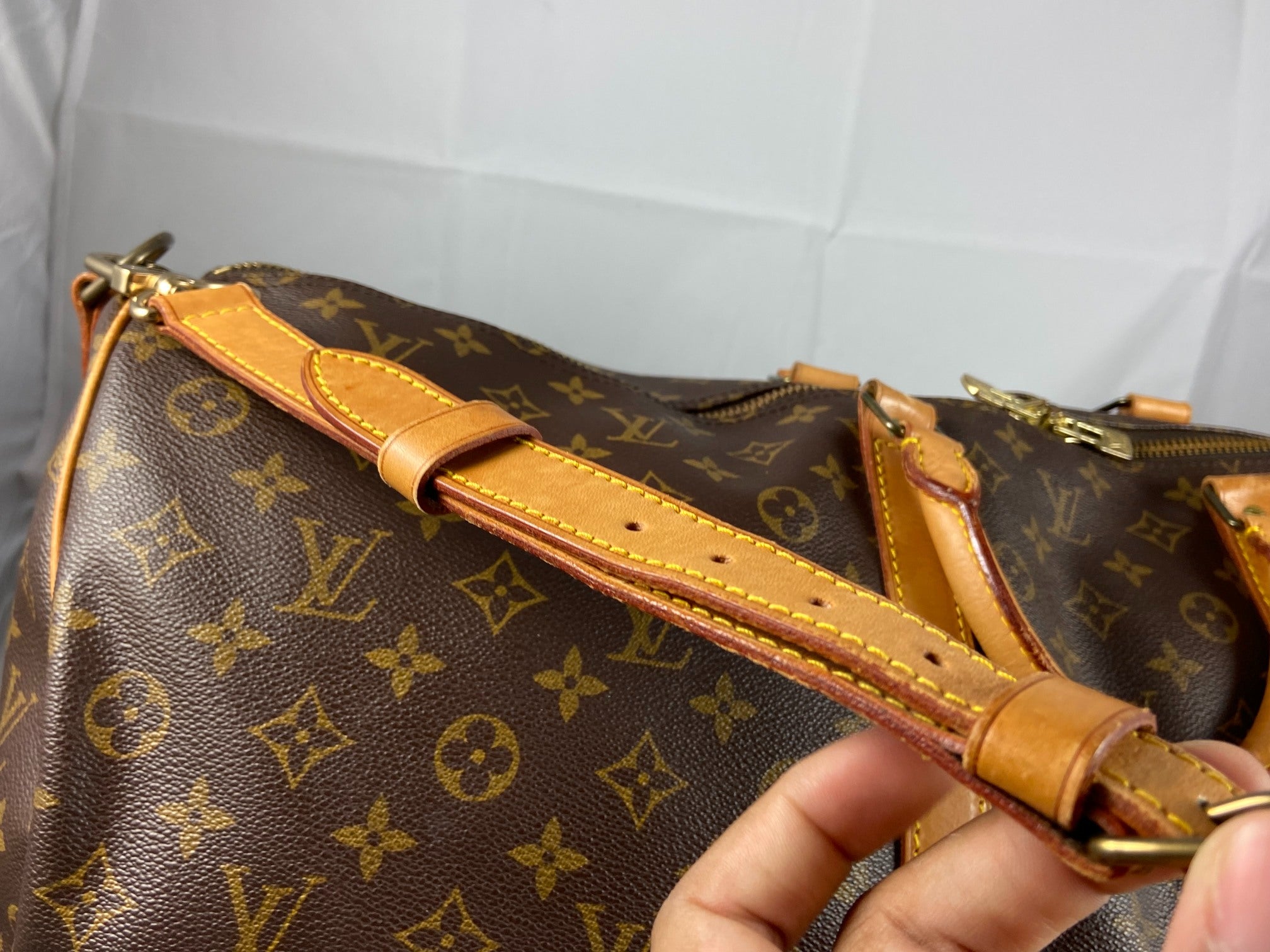 Louis Vuitton Keepall 60 Bandoulière Monogram Canvas