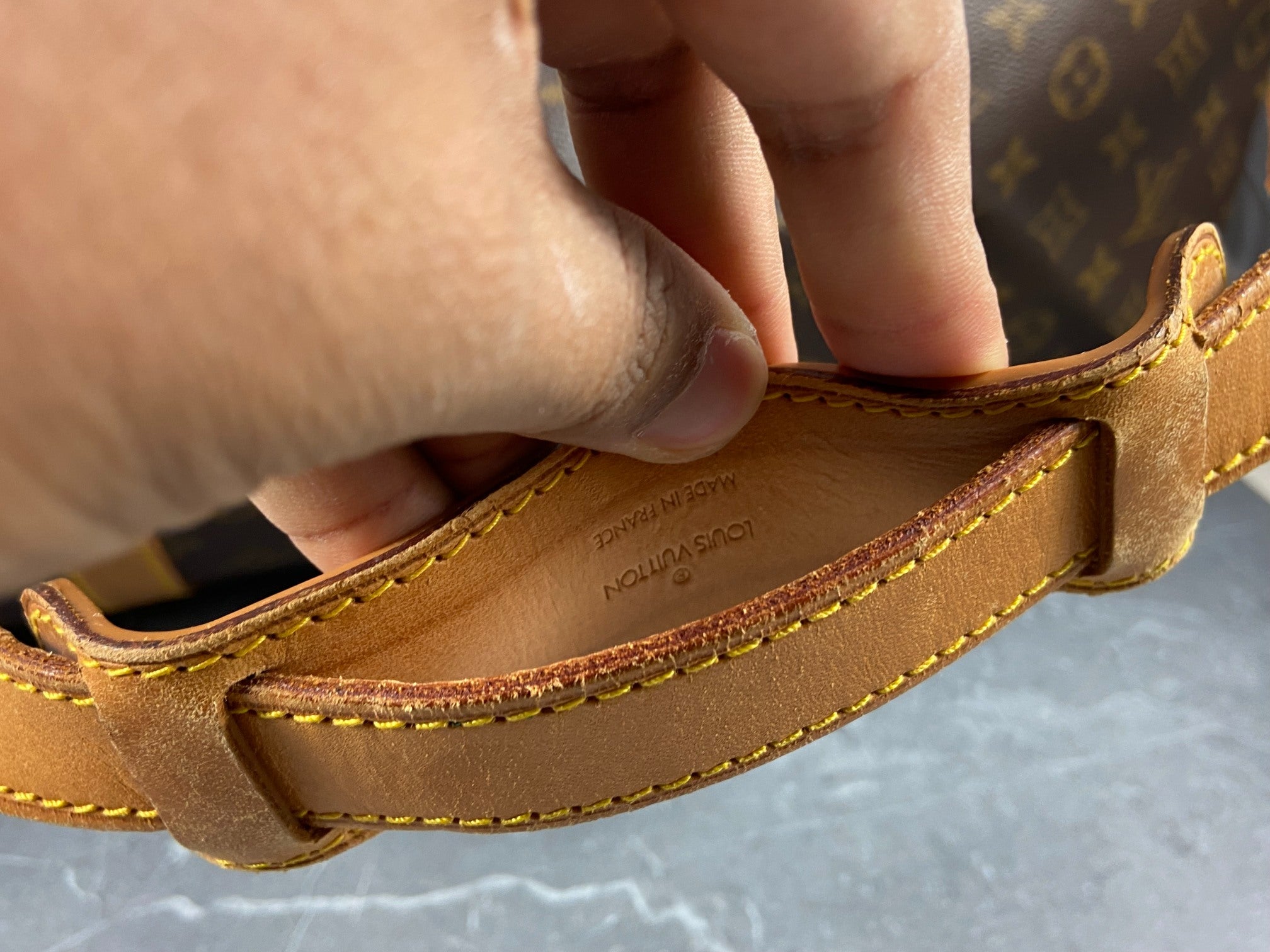 Louis Vuitton Keepall 60 Bandoulière Monogram Canvas