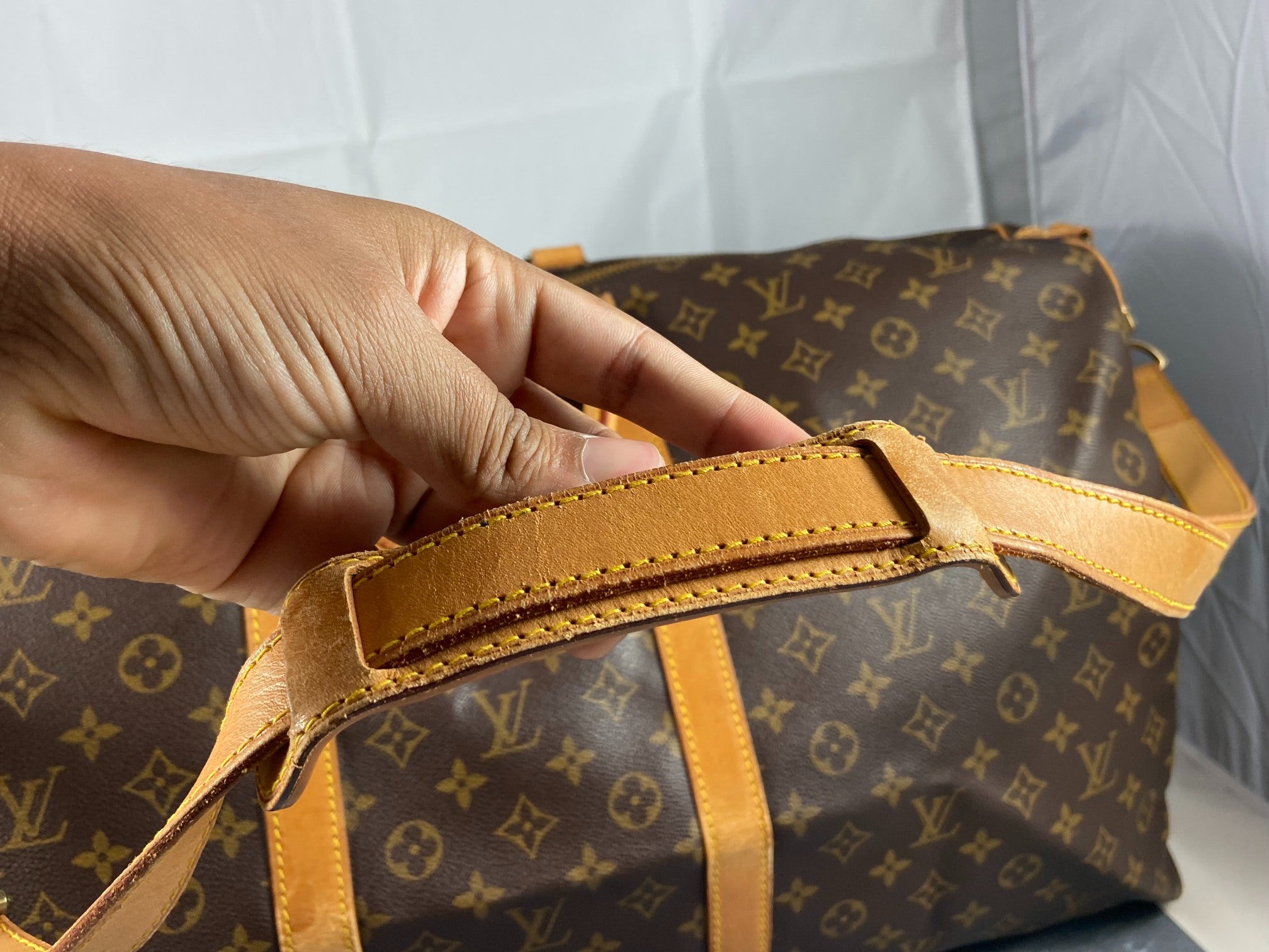 Louis Vuitton Keepall 60 Bandoulière Monogram Canvas
