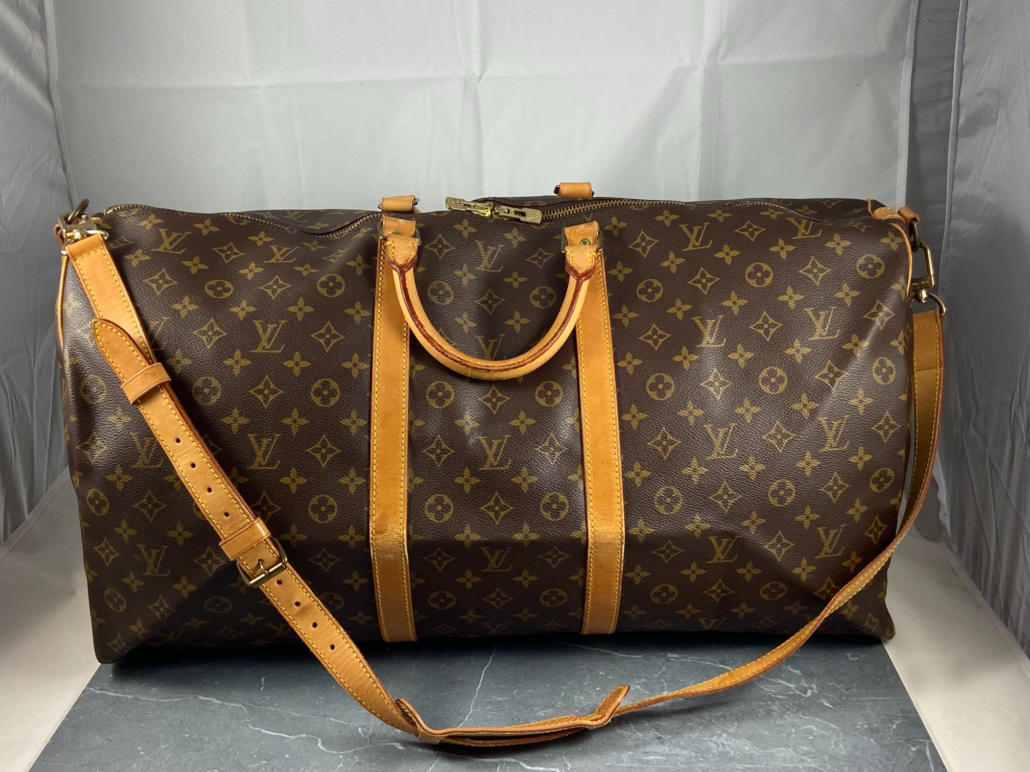 Louis Vuitton Keepall 60 Bandoulière Monogram Canvas