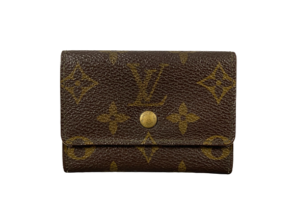 Louis Vuitton Small Wallet / Card Case Monogram Canvas
