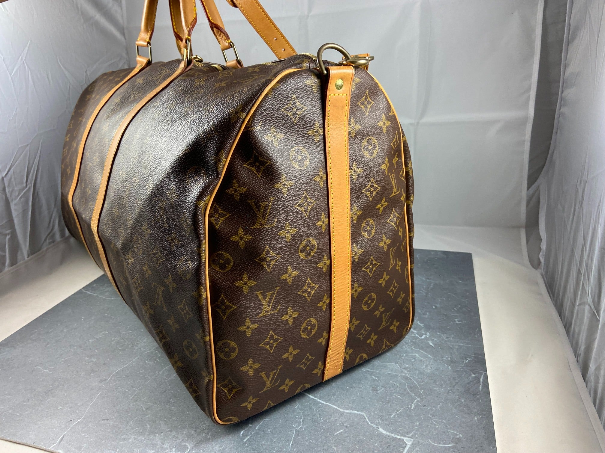 Louis Vuitton Keepall 60 Bandoulière Monogram Canvas