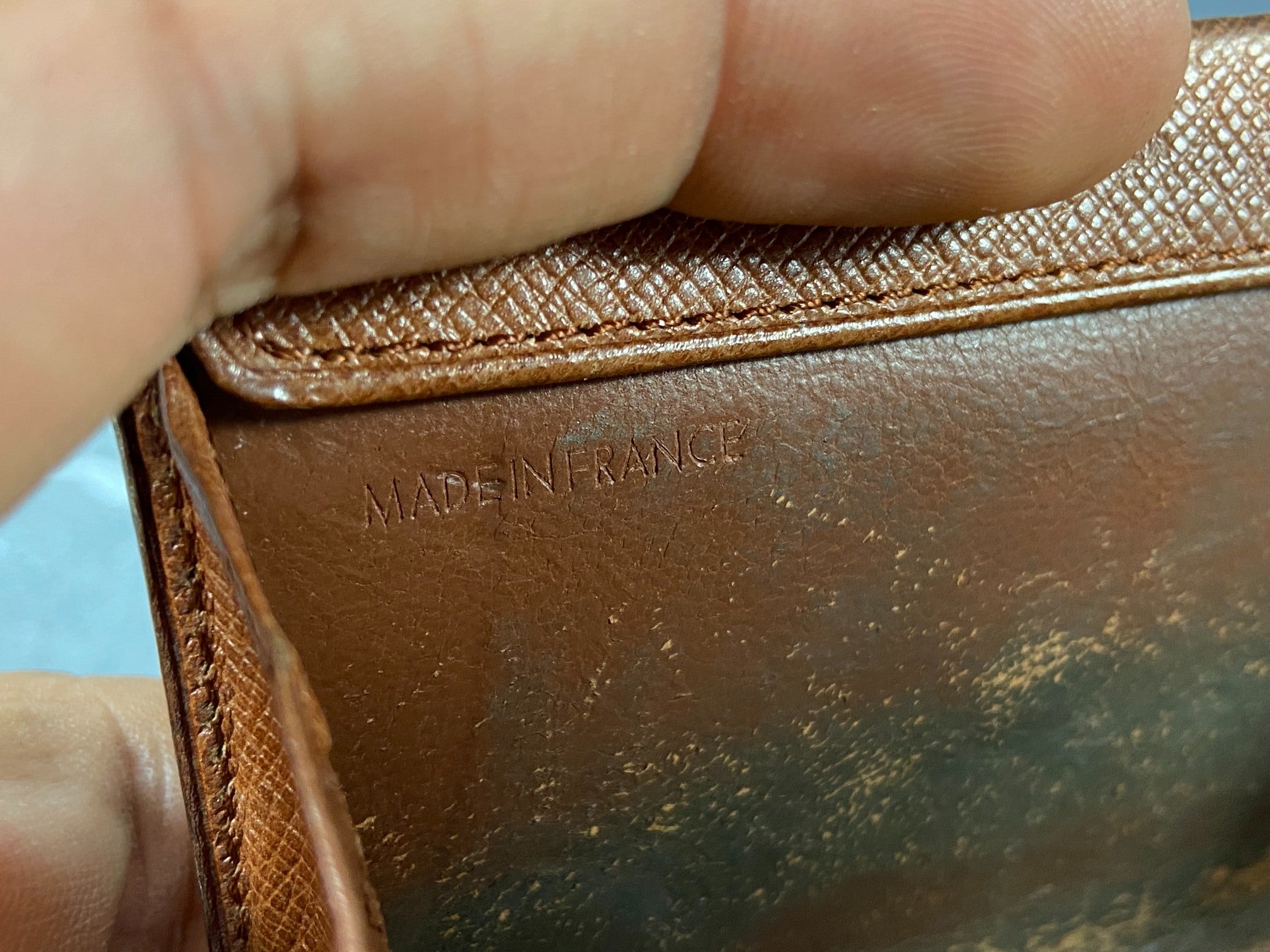 Louis Vuitton Small Wallet / Card Case Monogram Canvas