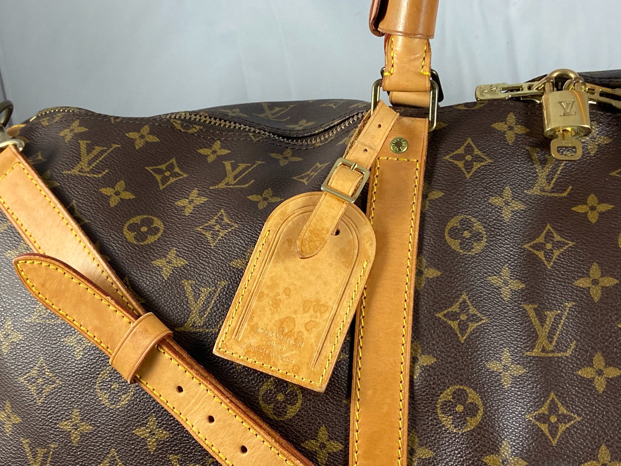 Louis Vuitton Keepall 60 Bandoulière Monogram Canvas