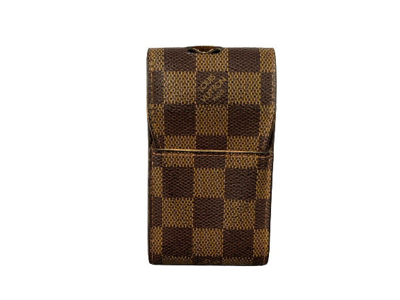 Louis Vuitton Phone / Cigarette Case Damier Ebene Canvas