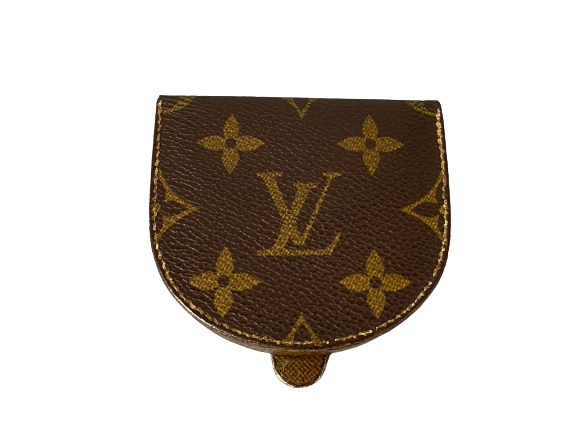 Louis Vuitton Coin Wallet Gousset Monogram Canvas
