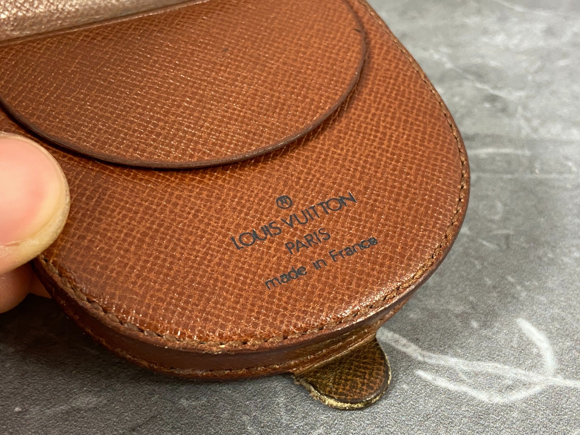 Louis Vuitton Coin Wallet Gousset Monogram Canvas