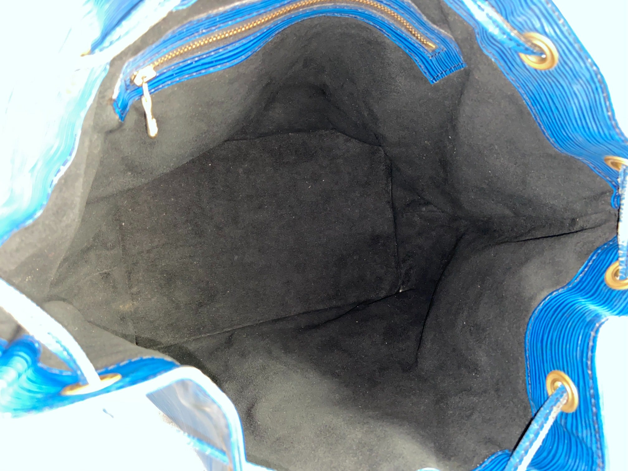 Louis Vuitton Sac Noé Petit Blue Epi Leather