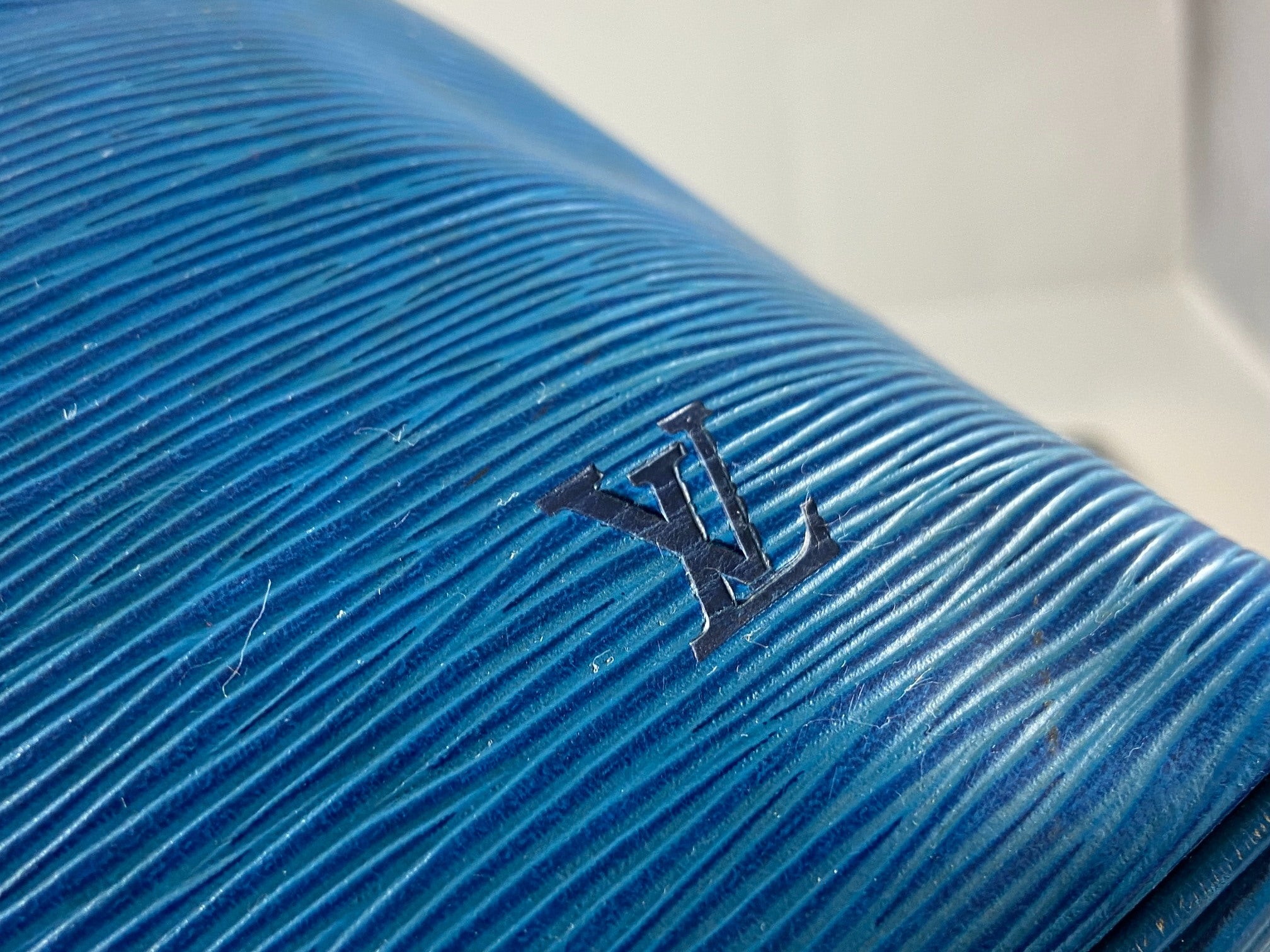 Louis Vuitton Sac Noé Petit Blue Epi Leather