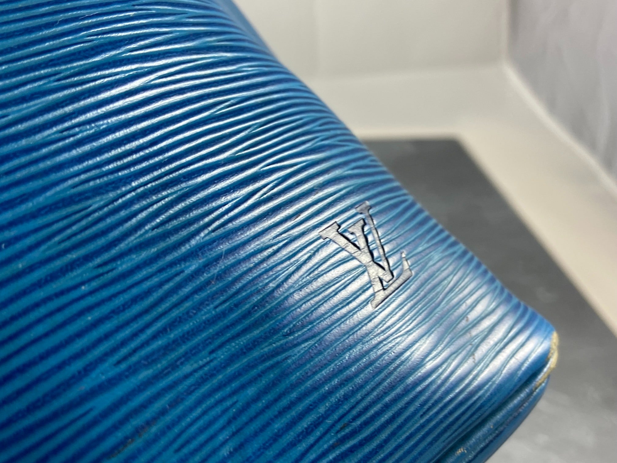 Louis Vuitton Sac Noé Petit Blue Epi Leather