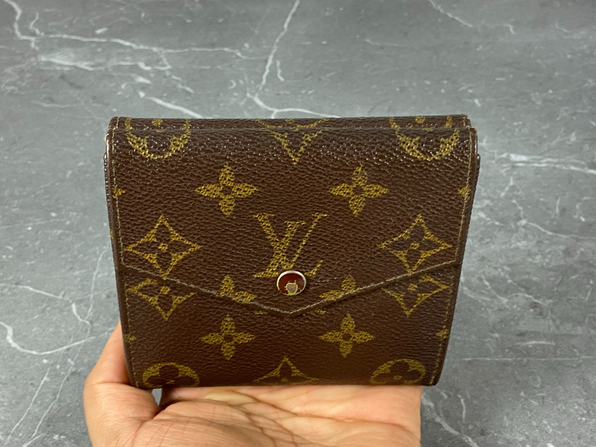 Louis Vuitton Elise Wallet Monogram Canvas