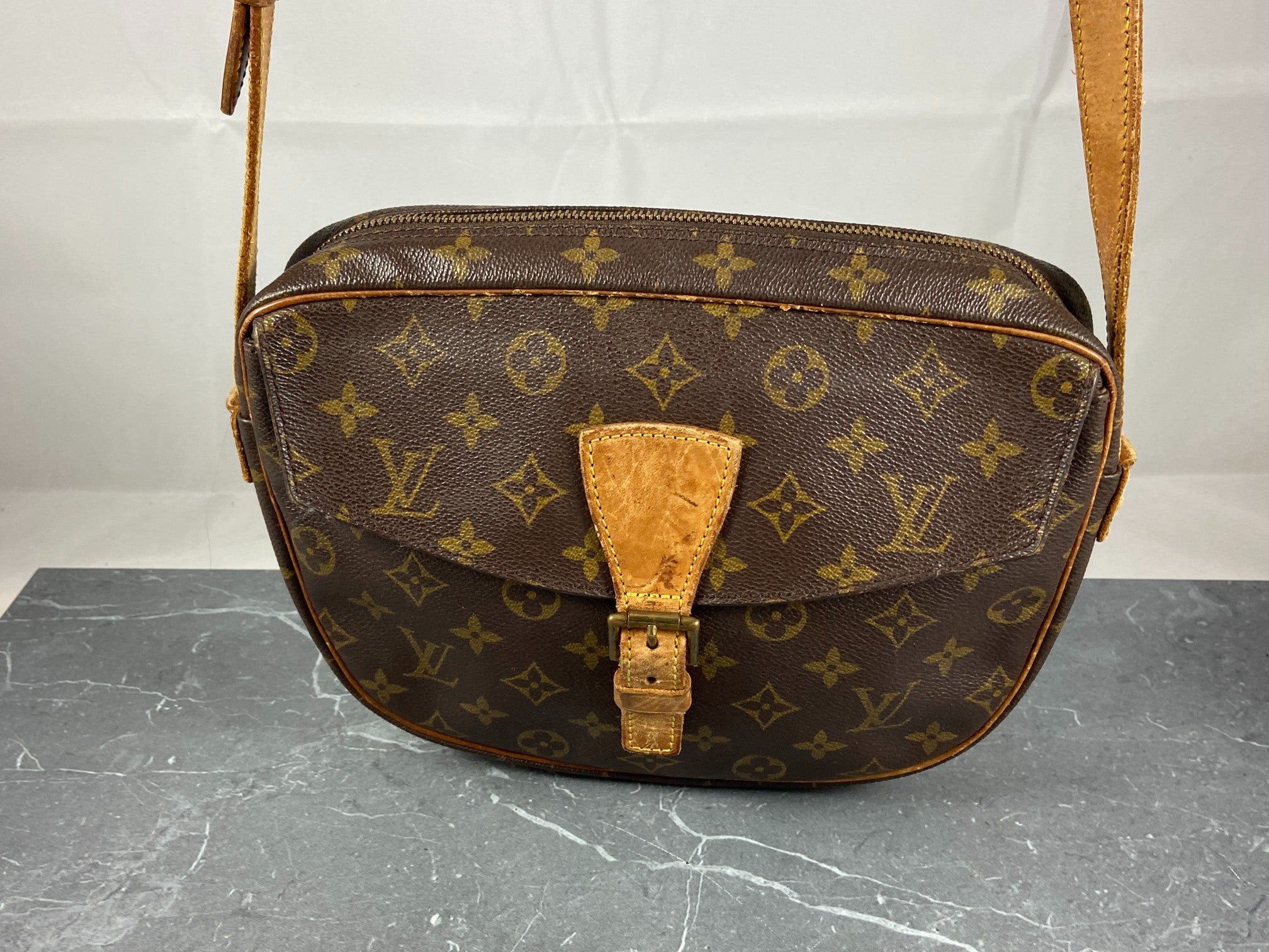Louis Vuitton Jeune Fille GM Shoulder Bag Monogram Canvas