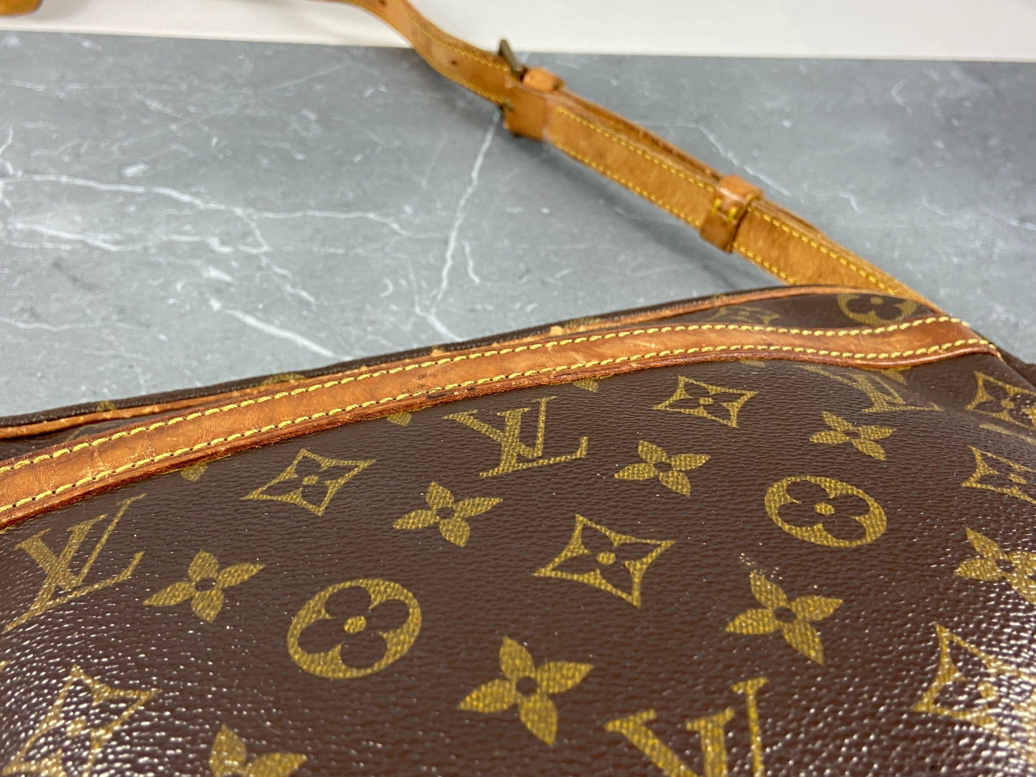 Louis Vuitton Jeune Fille GM Shoulder Bag Monogram Canvas