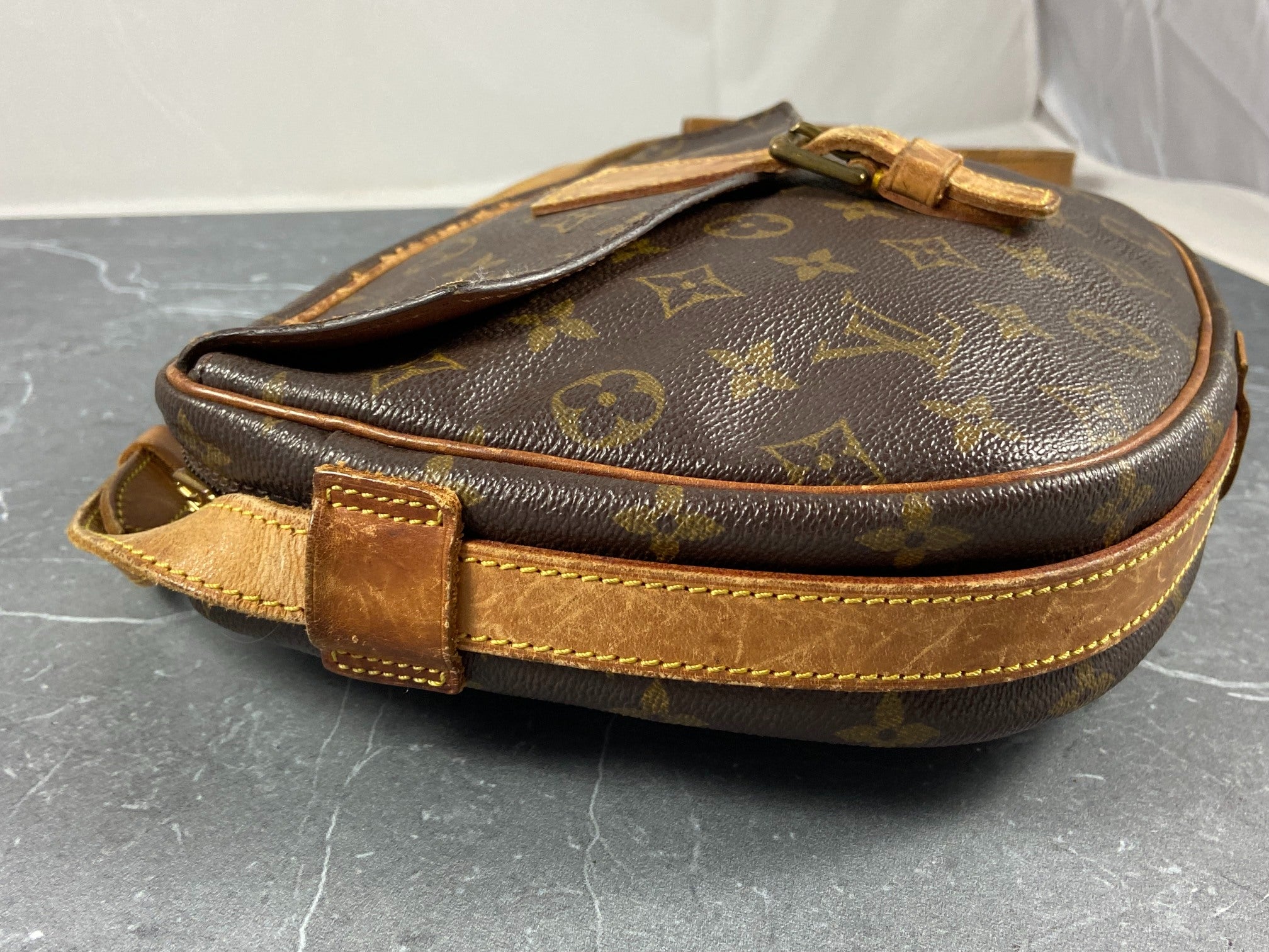 Louis Vuitton Jeune Fille GM Shoulder Bag Monogram Canvas
